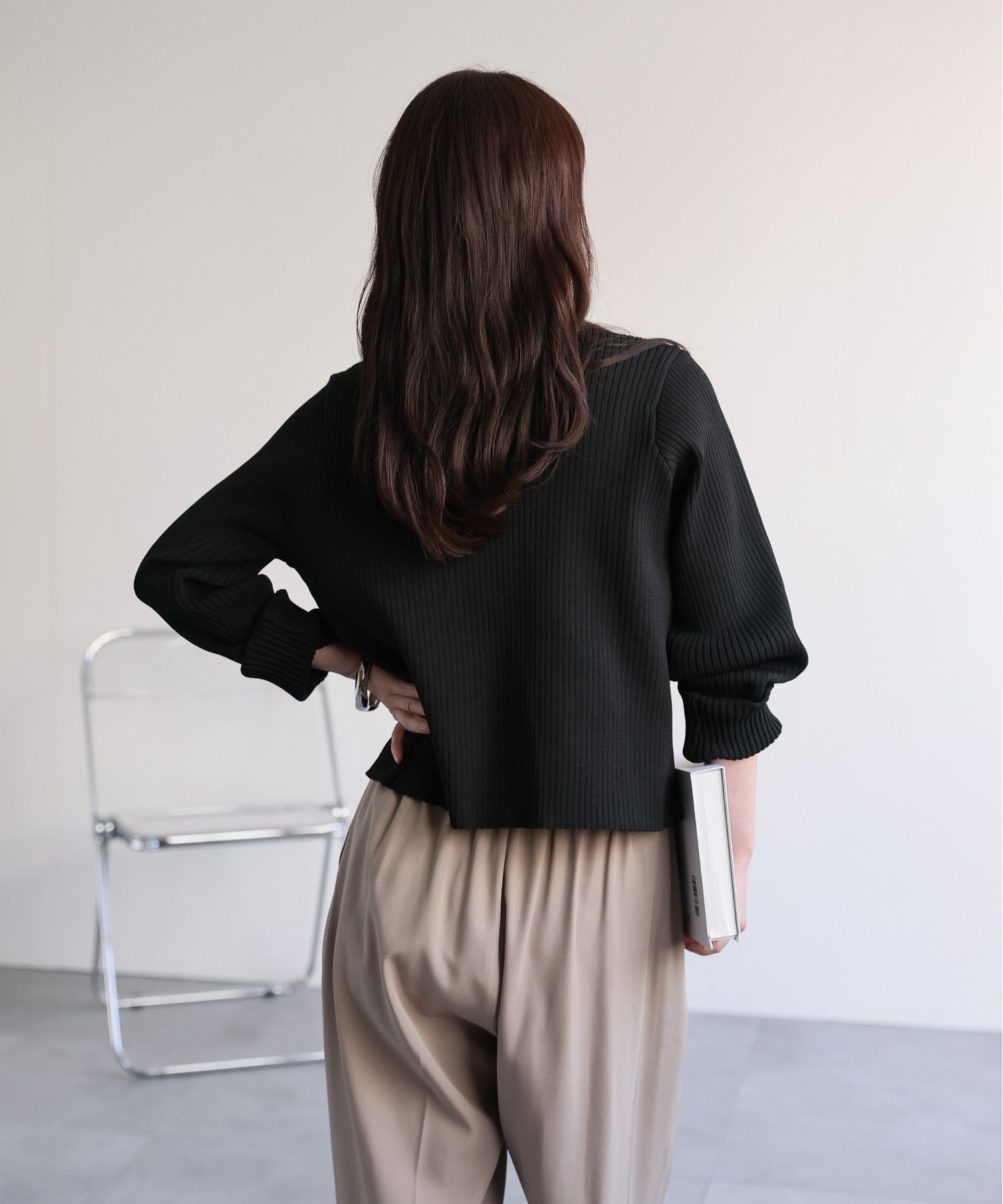 model：156cm 着用サイズ：FREE