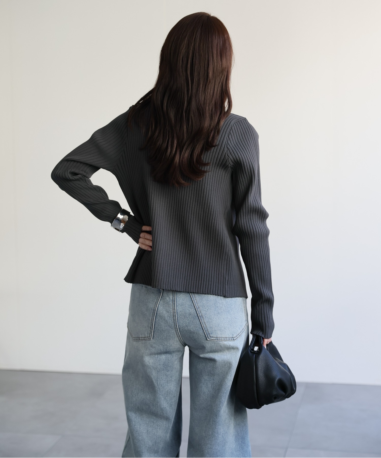 model：156cm 着用サイズ：FREE