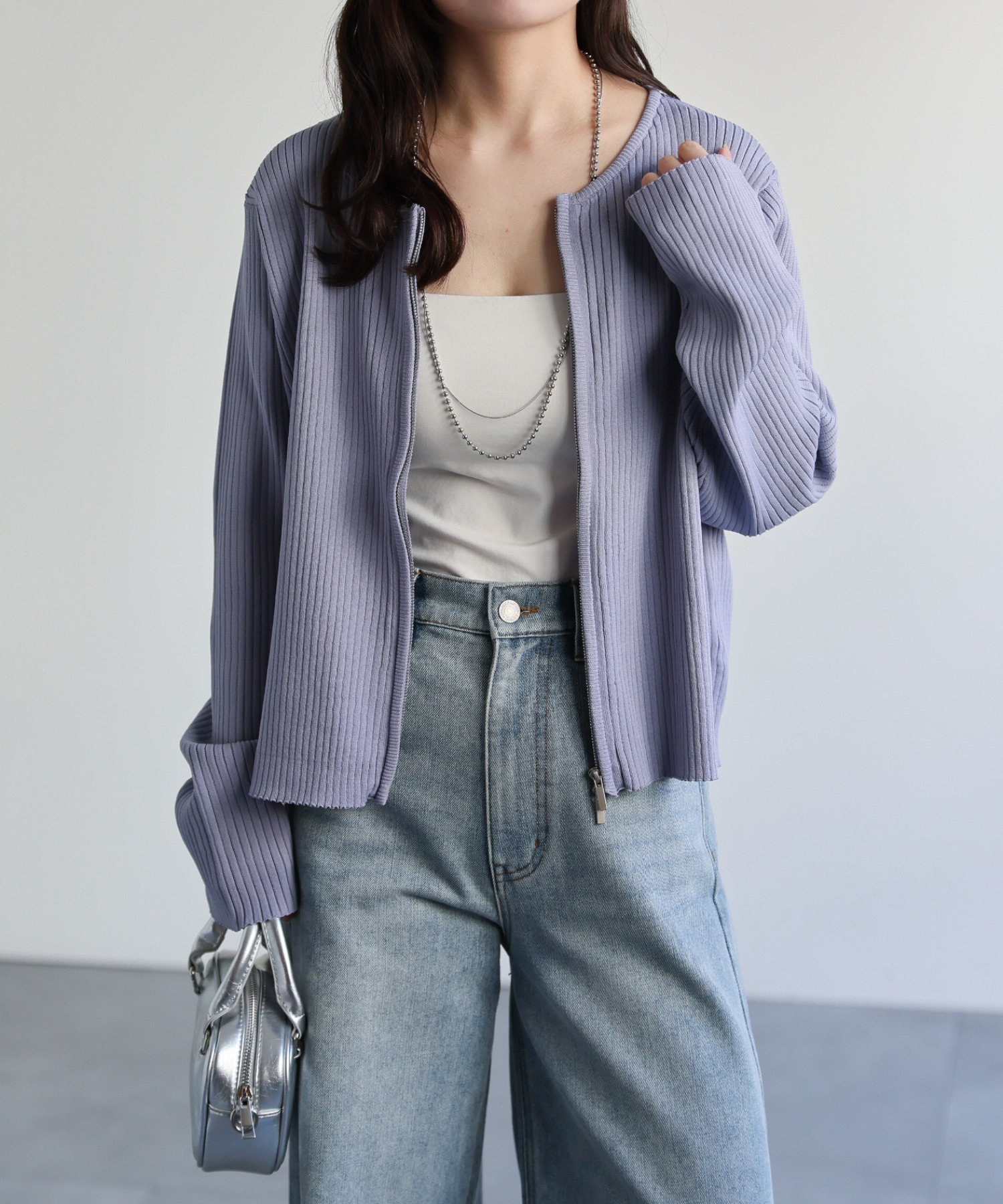 model：156cm 着用サイズ：FREE