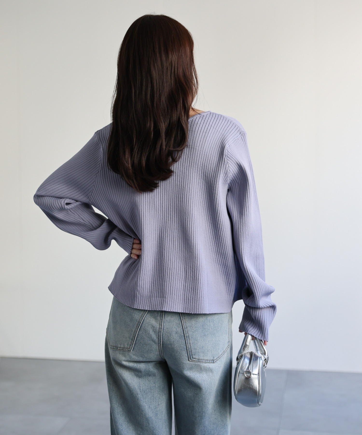 model：156cm 着用サイズ：FREE