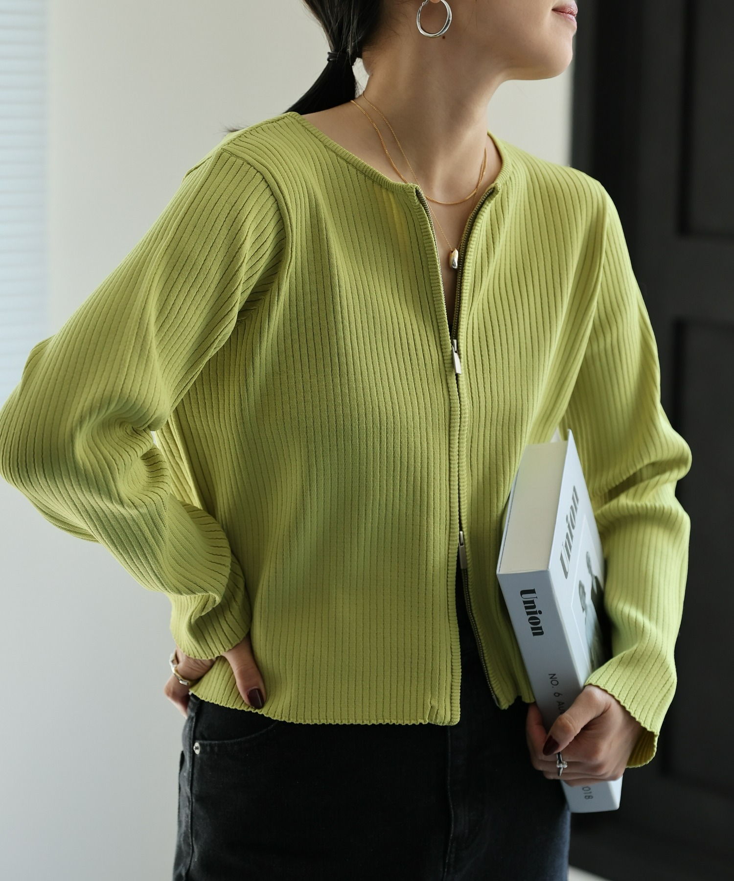 model:162㎝　着用サイズ:FREE