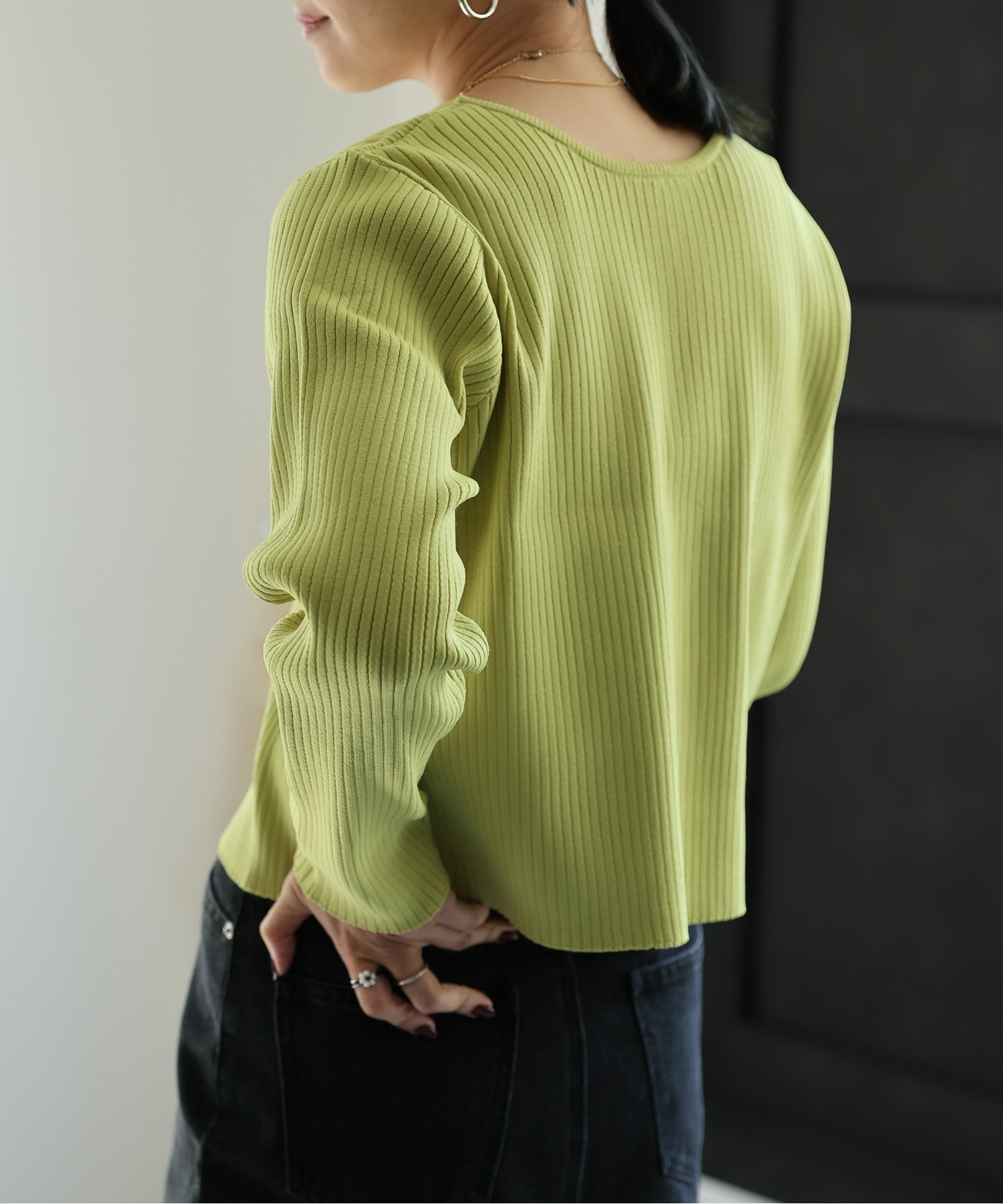 model:162㎝　着用サイズ:FREE