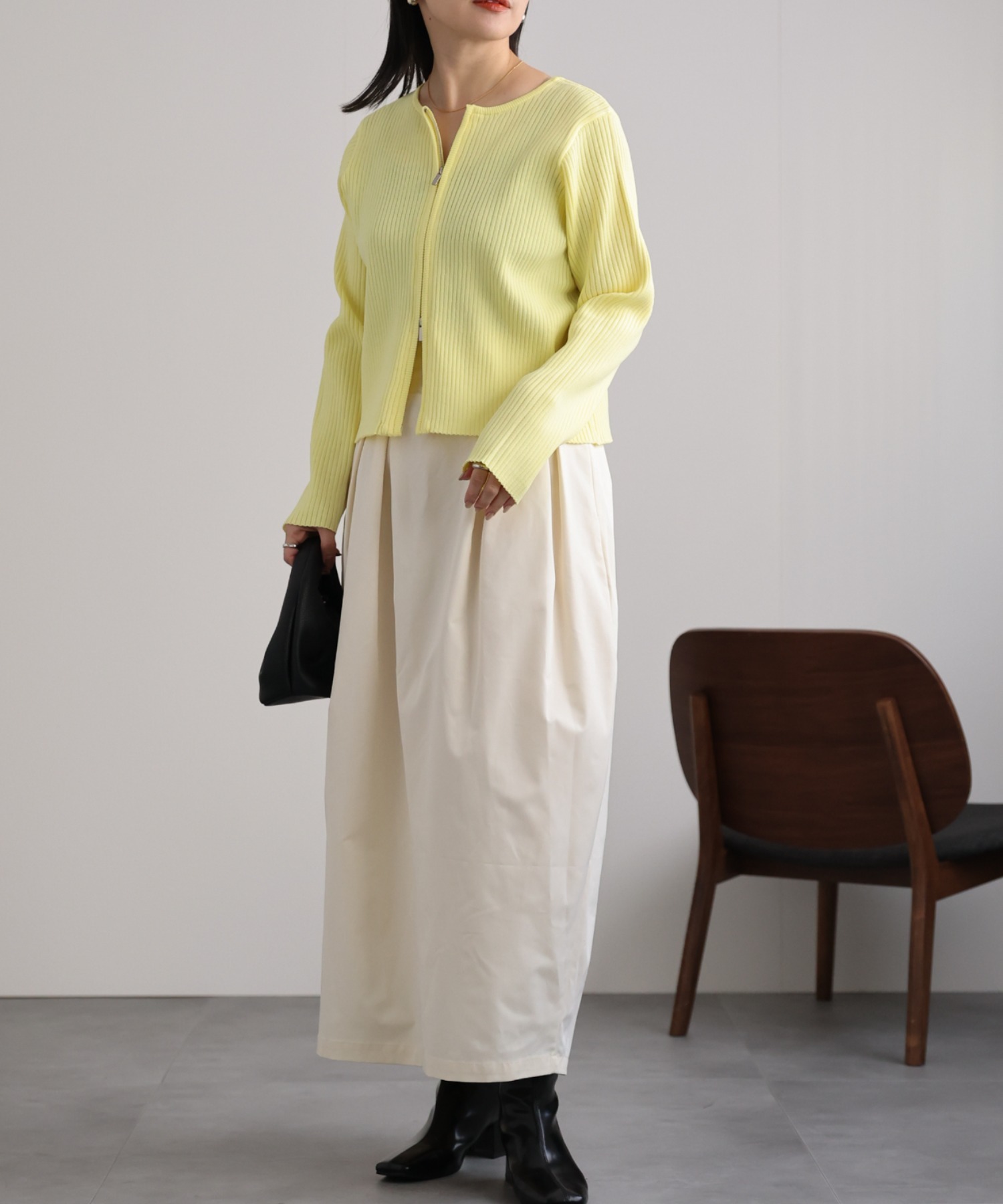 model:162㎝　着用サイズ:FREE