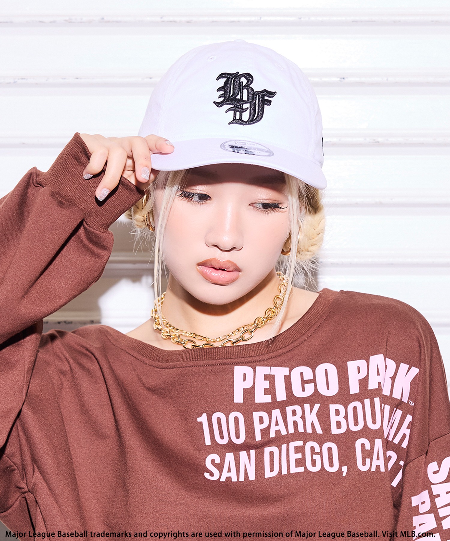 帽子 Kobie NEWERA】BTTFアイコンロゴ9THIRTYキャップ BACK TO THE FIELD