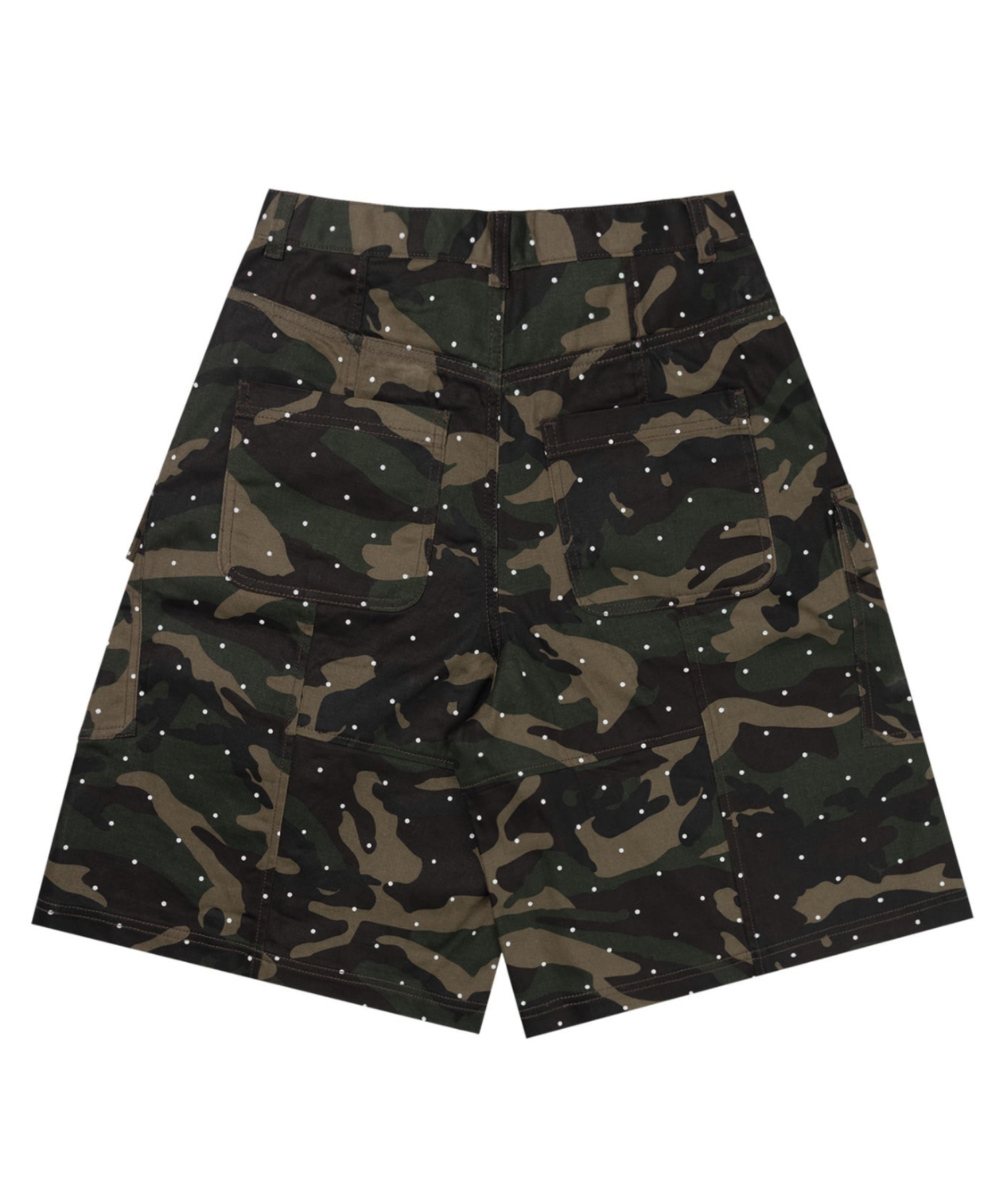 A'GEM/9 × .kom 『kaifai/カイファイ』 Dot Camo Bermuda Pants/ドット