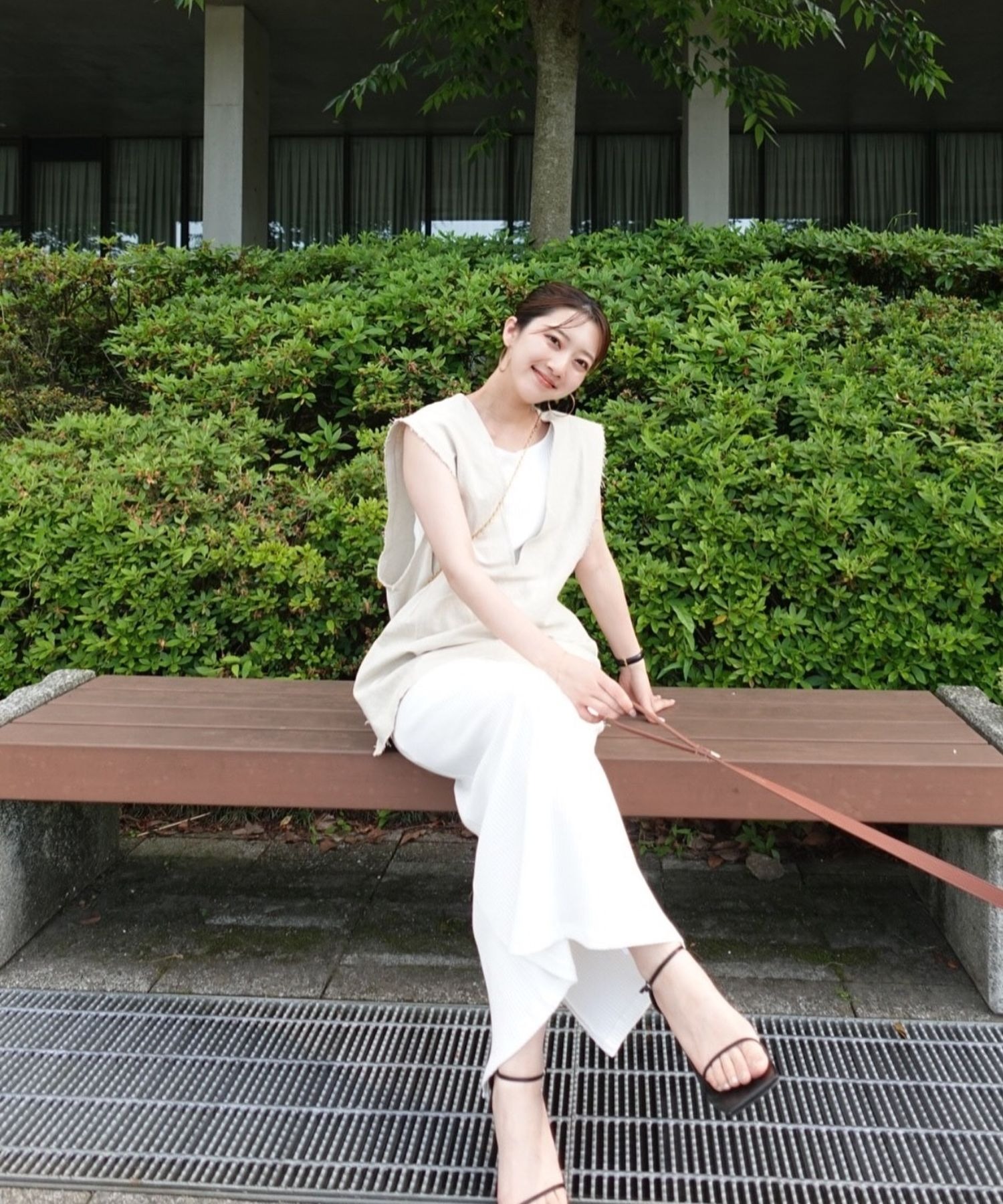 model：H160 着用サイズ：FREE