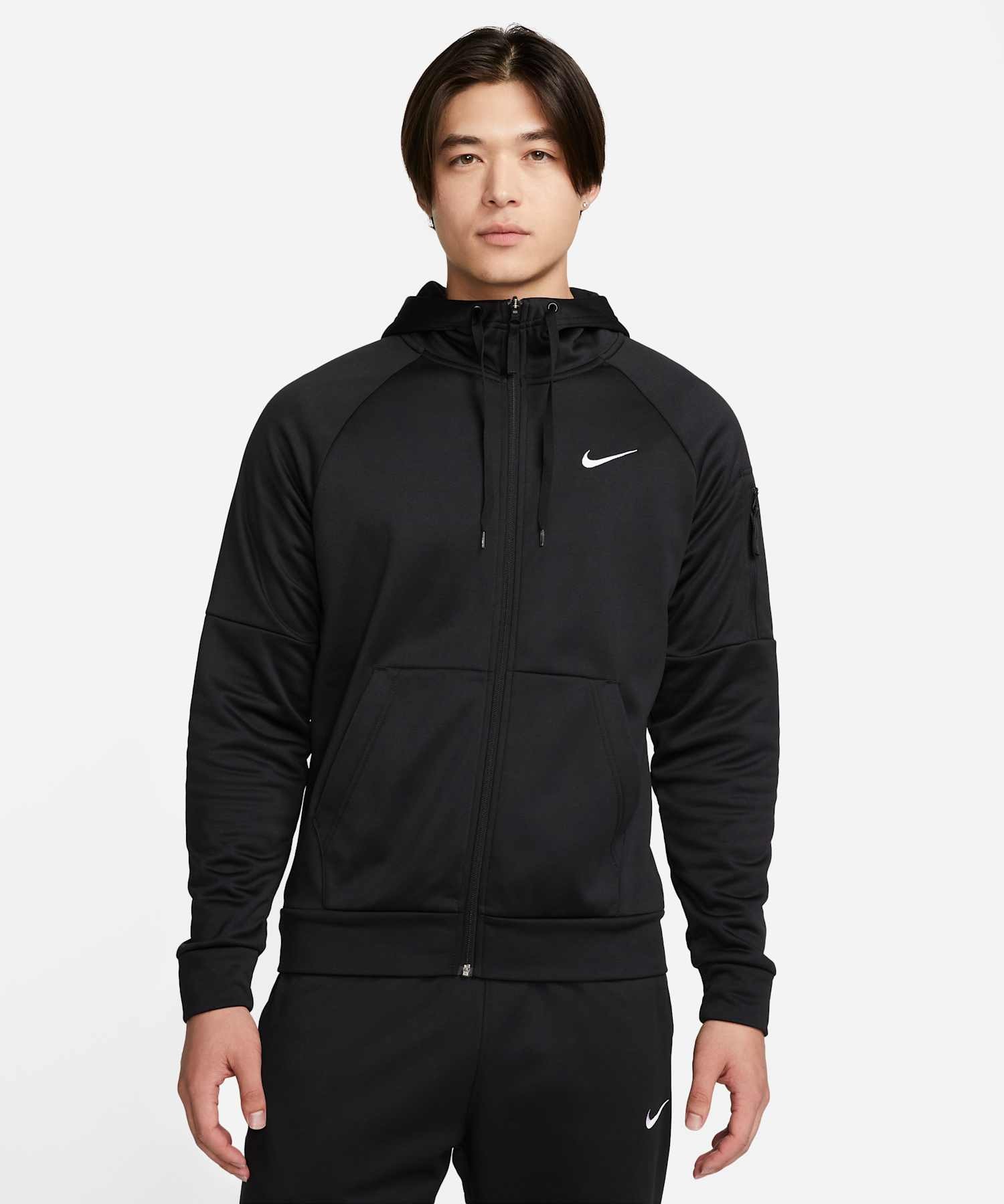 Nike Therma‑FIT мужская худи на молнии DQ4831‑010 — черный