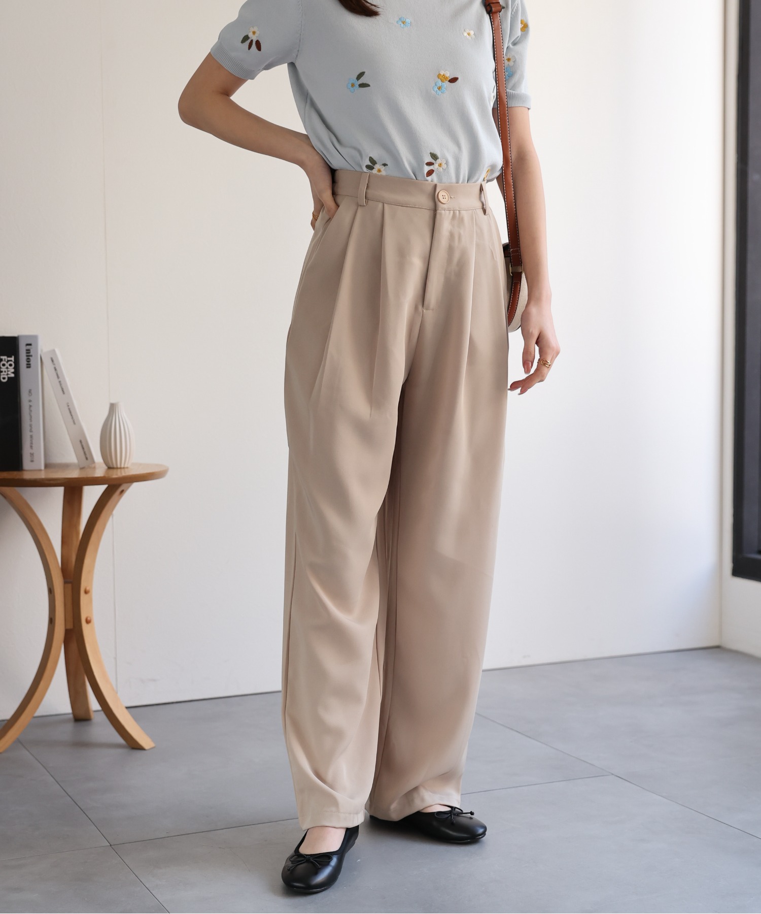 model：162㎝　着用サイズ：M