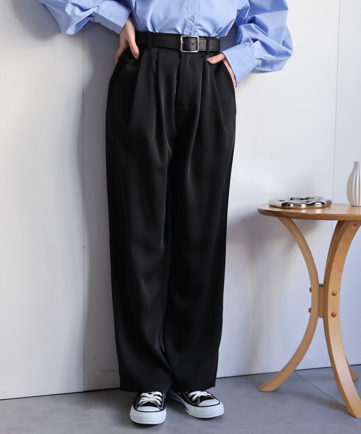 model：162㎝　着用サイズ：M