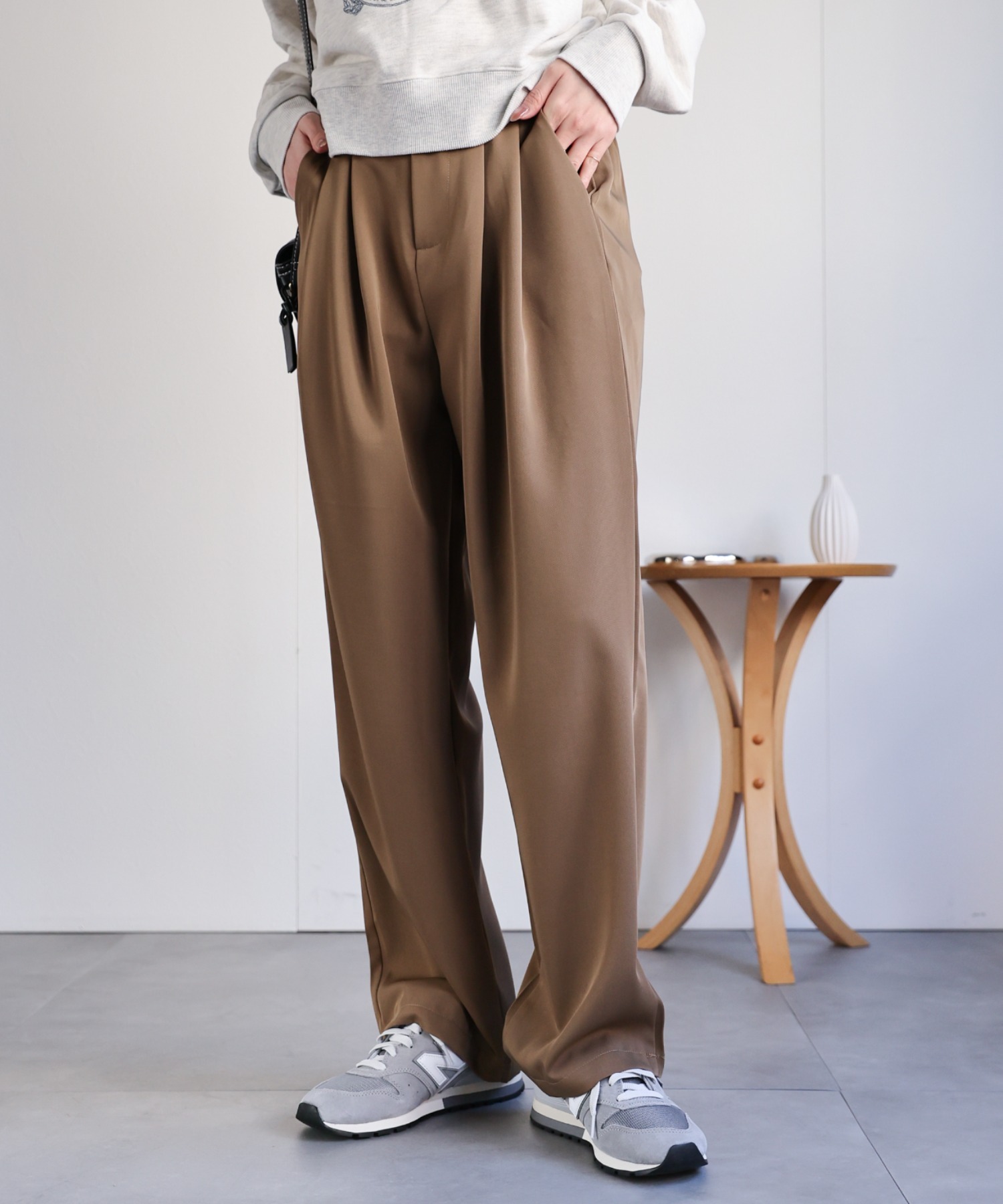 model：162㎝　着用サイズ：M