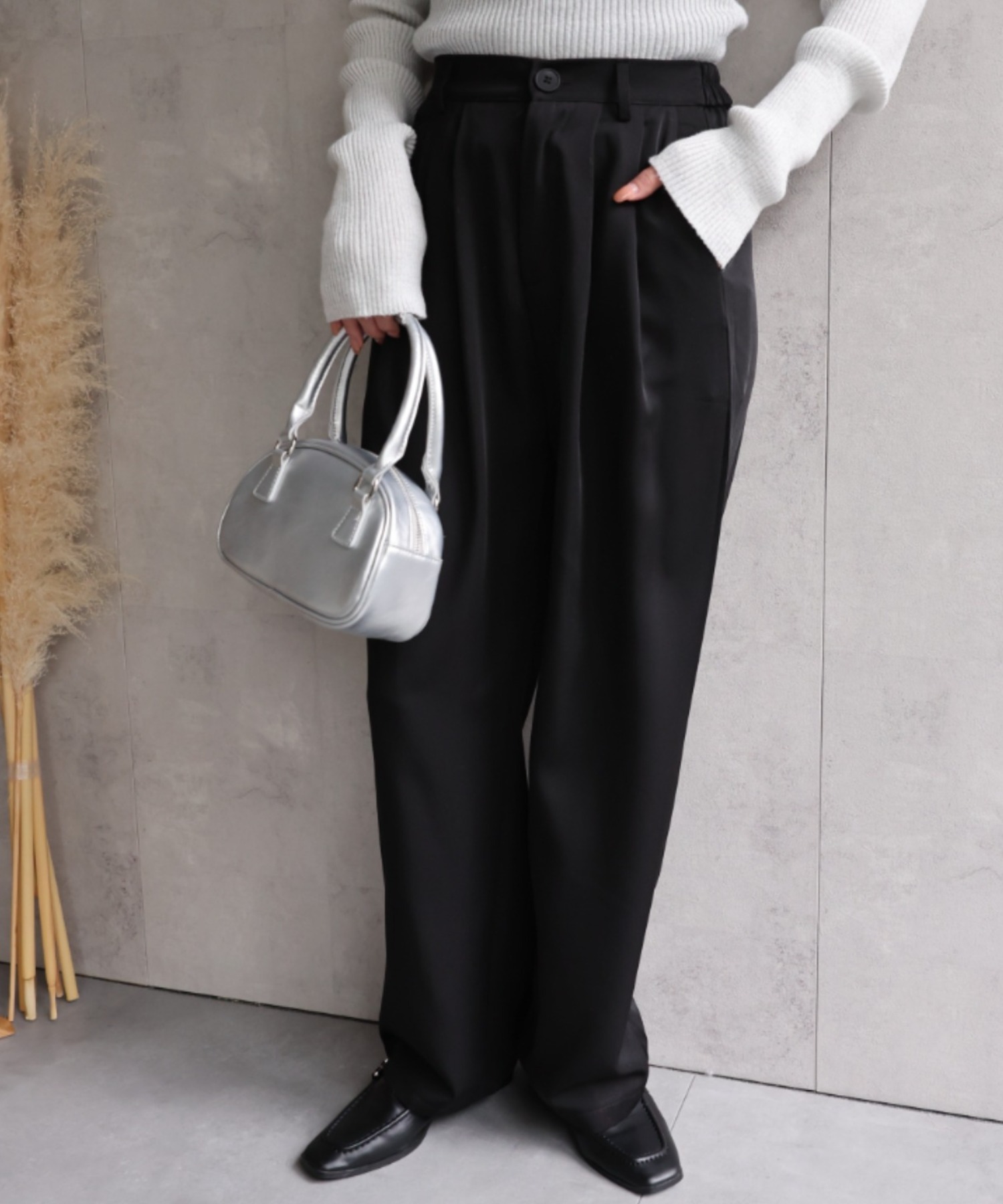model：162㎝　着用サイズ：M