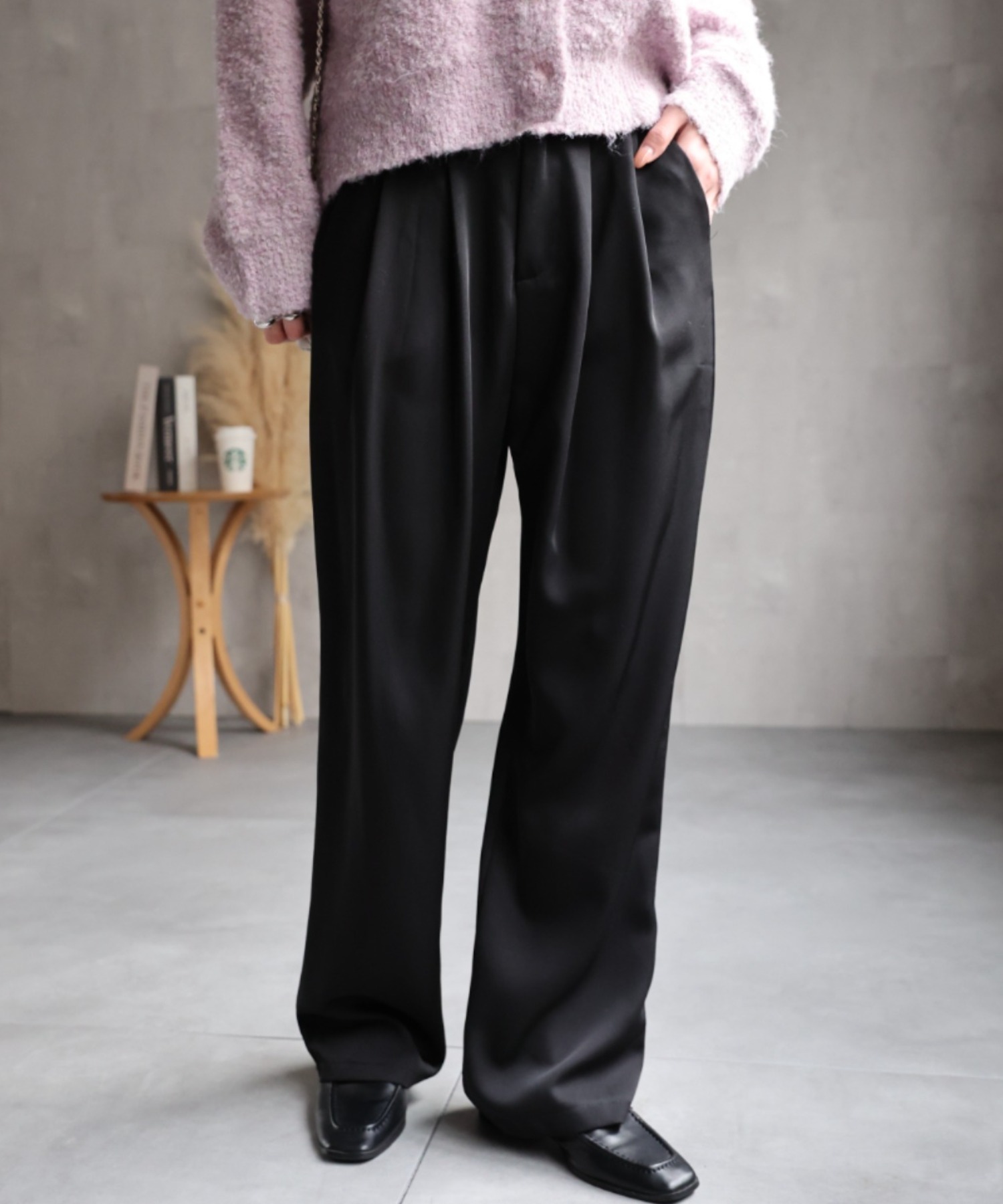 model：162㎝　着用サイズ：M