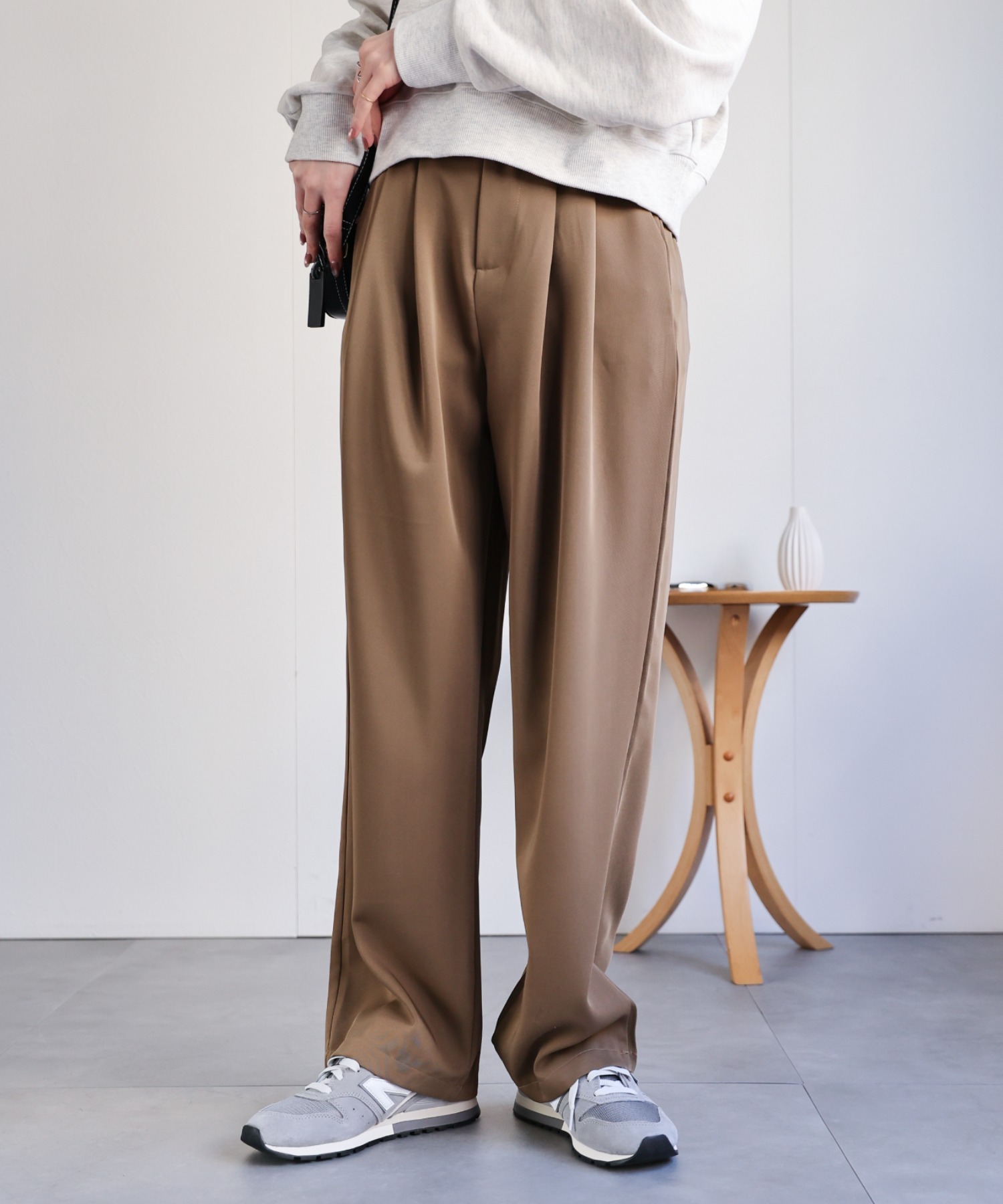 model：162㎝　着用サイズ：M
