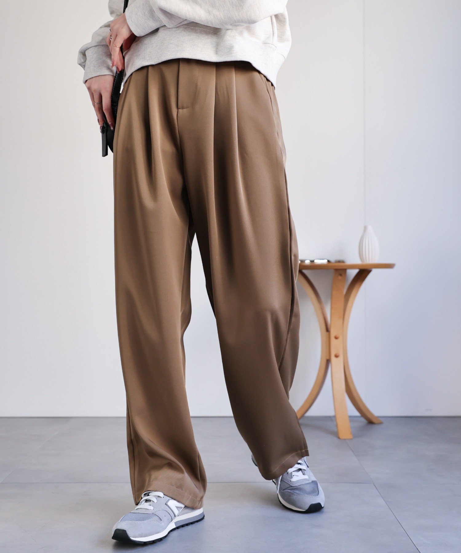 model：162㎝　着用サイズ：M