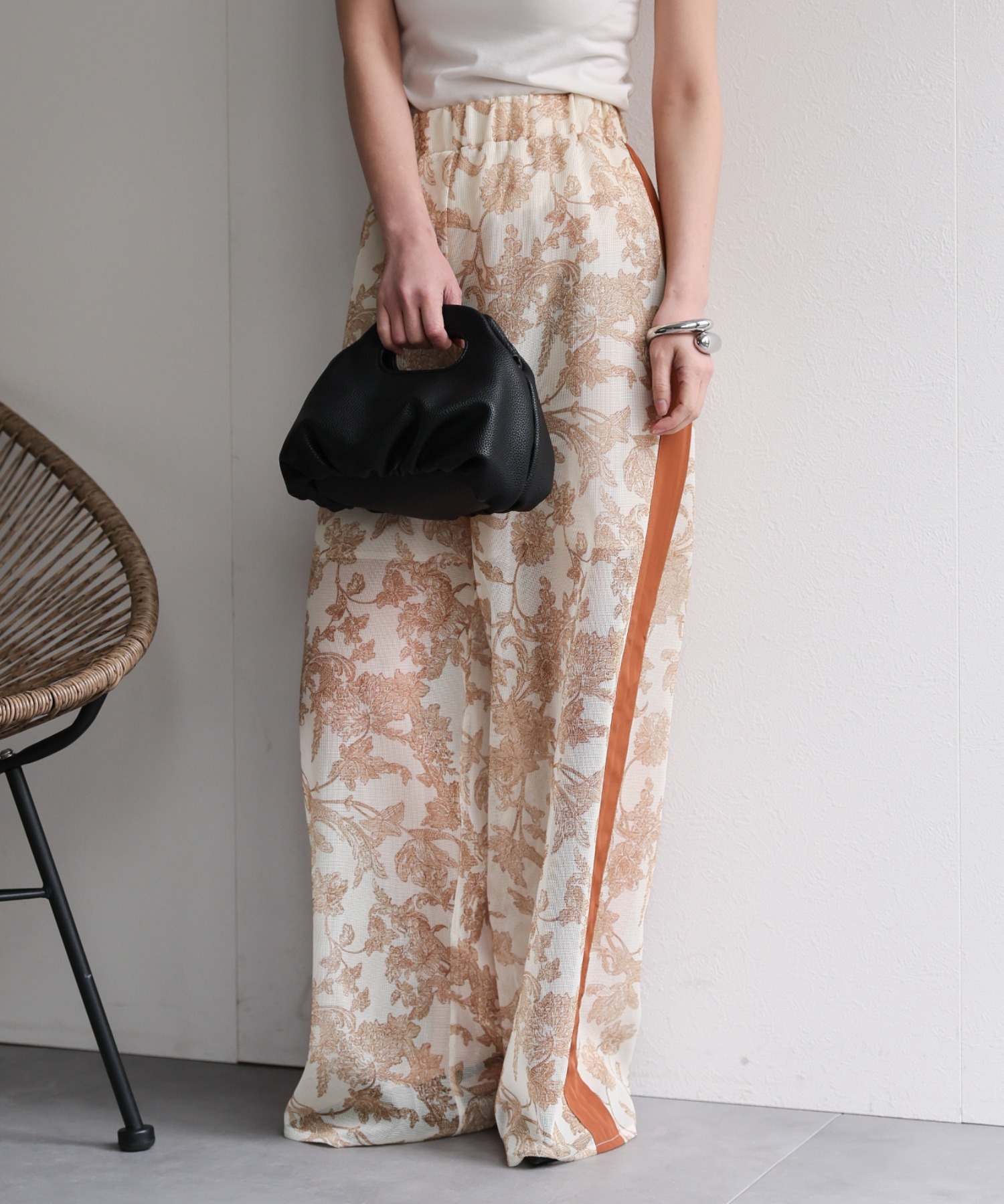 model：156cm　着用サイズ：FREE