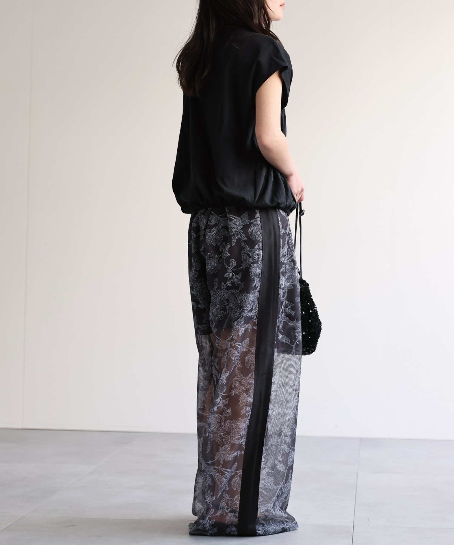 model：156cm　着用サイズ：FREE