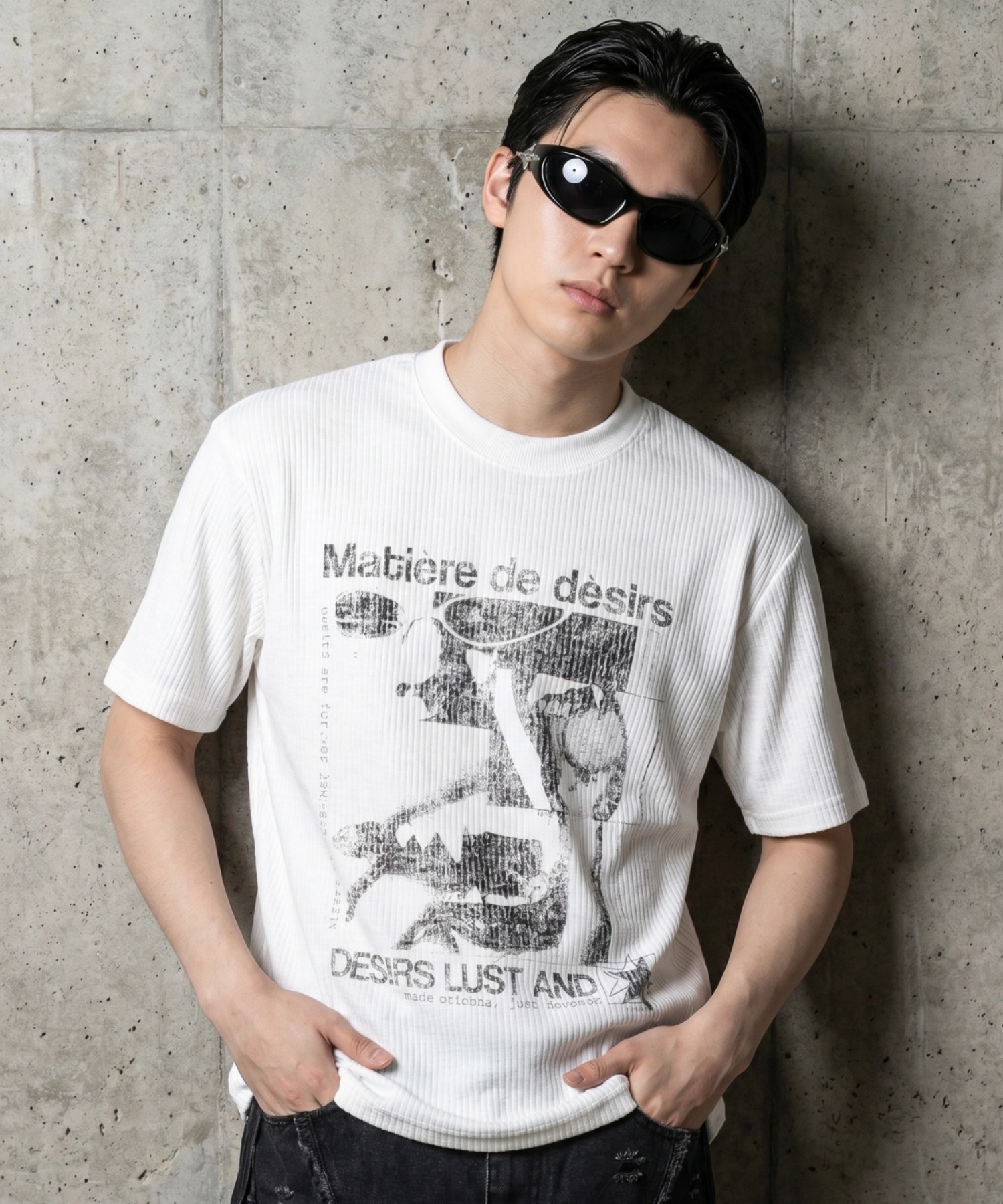 A'GEM/9 × .kom 『ARULE/アルール』 /プリントTシャツ ARULE│A'GEM/9