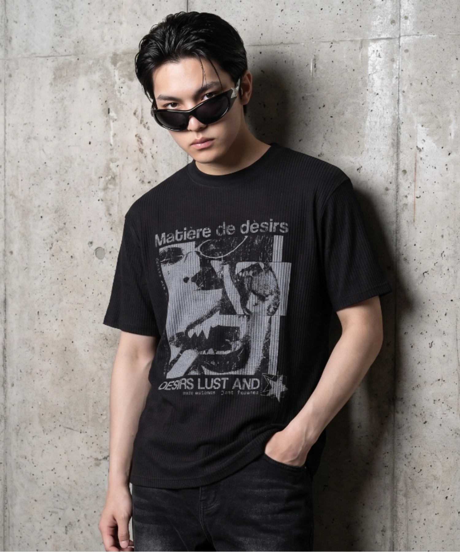 A'GEM/9 × .kom 『ARULE/アルール』 /プリントTシャツ ARULE│A'GEM/9