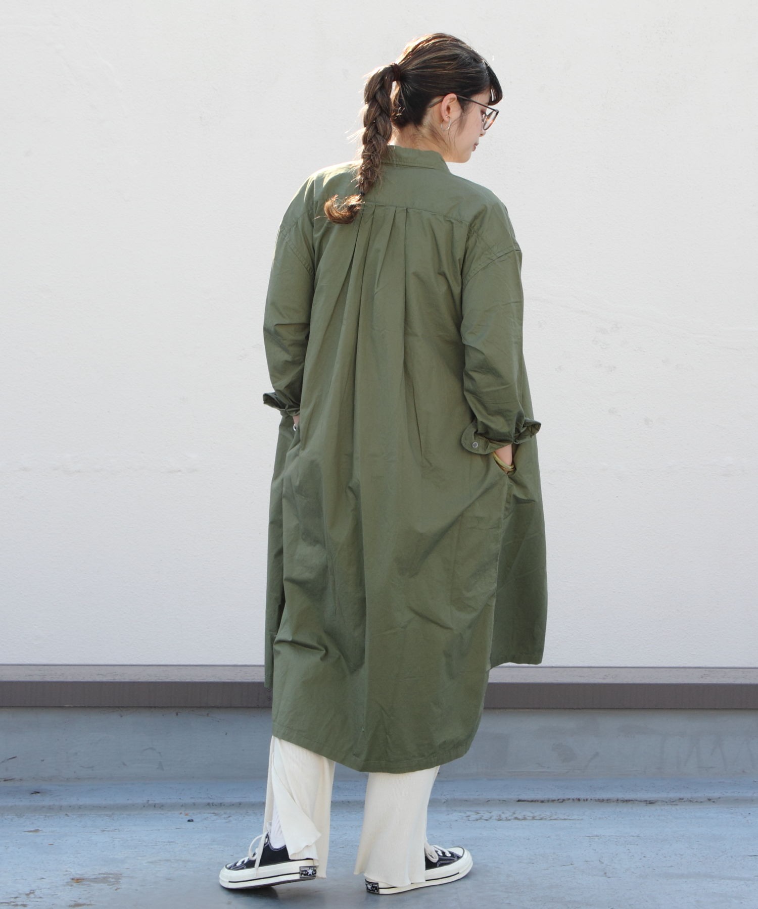 D M G ディーエムジー オーバーシャツワンピース 16 532 D M G Steps Online Store ステップス オンラインストア