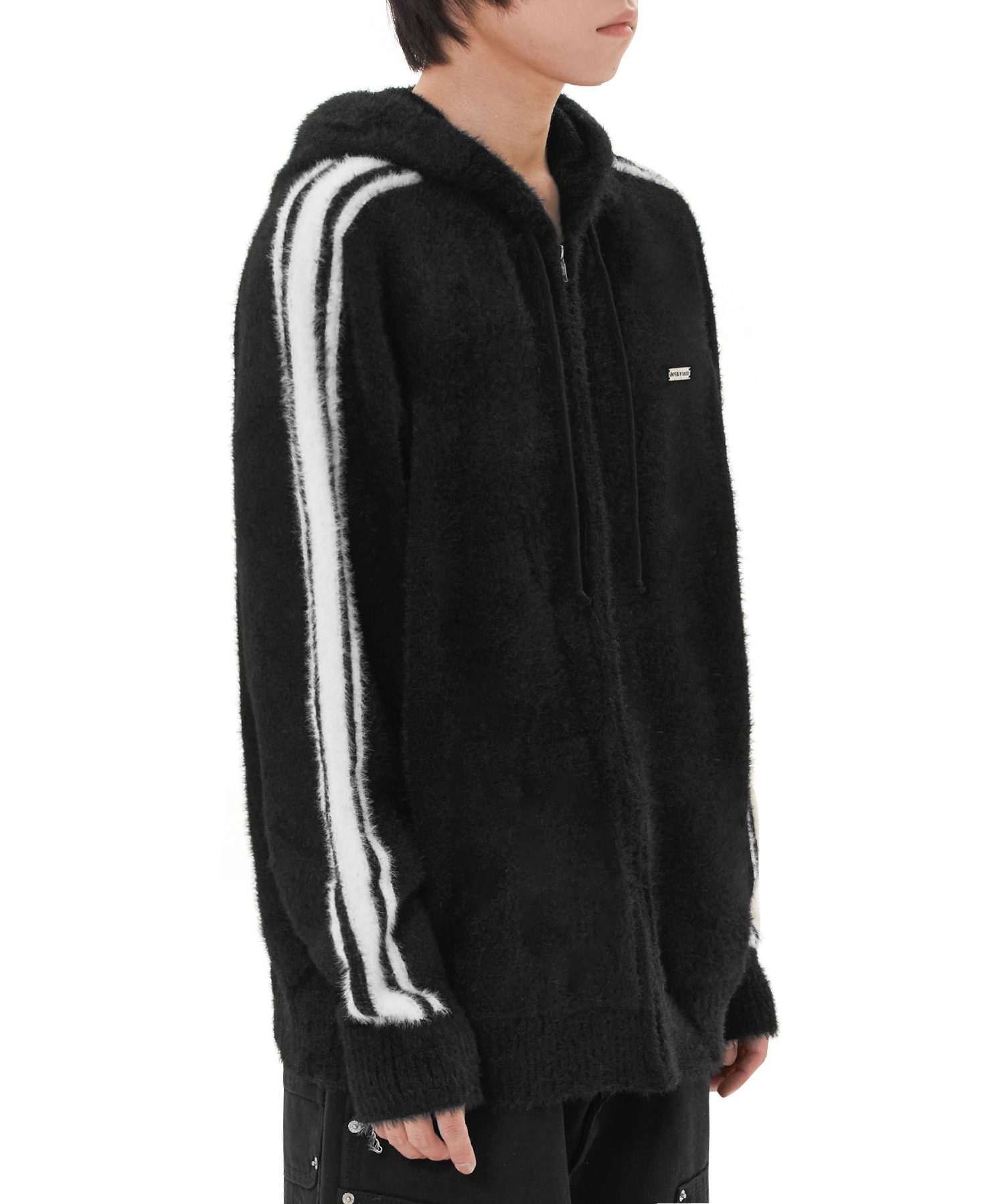 OY/オーワイ』 HAIRY KNIT HOODIE ZIP UP/ヘアリーニット ジップアップ
