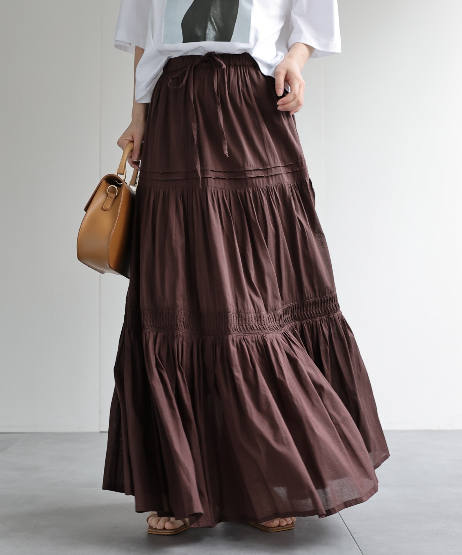 model：156cm 着用サイズ：FREE