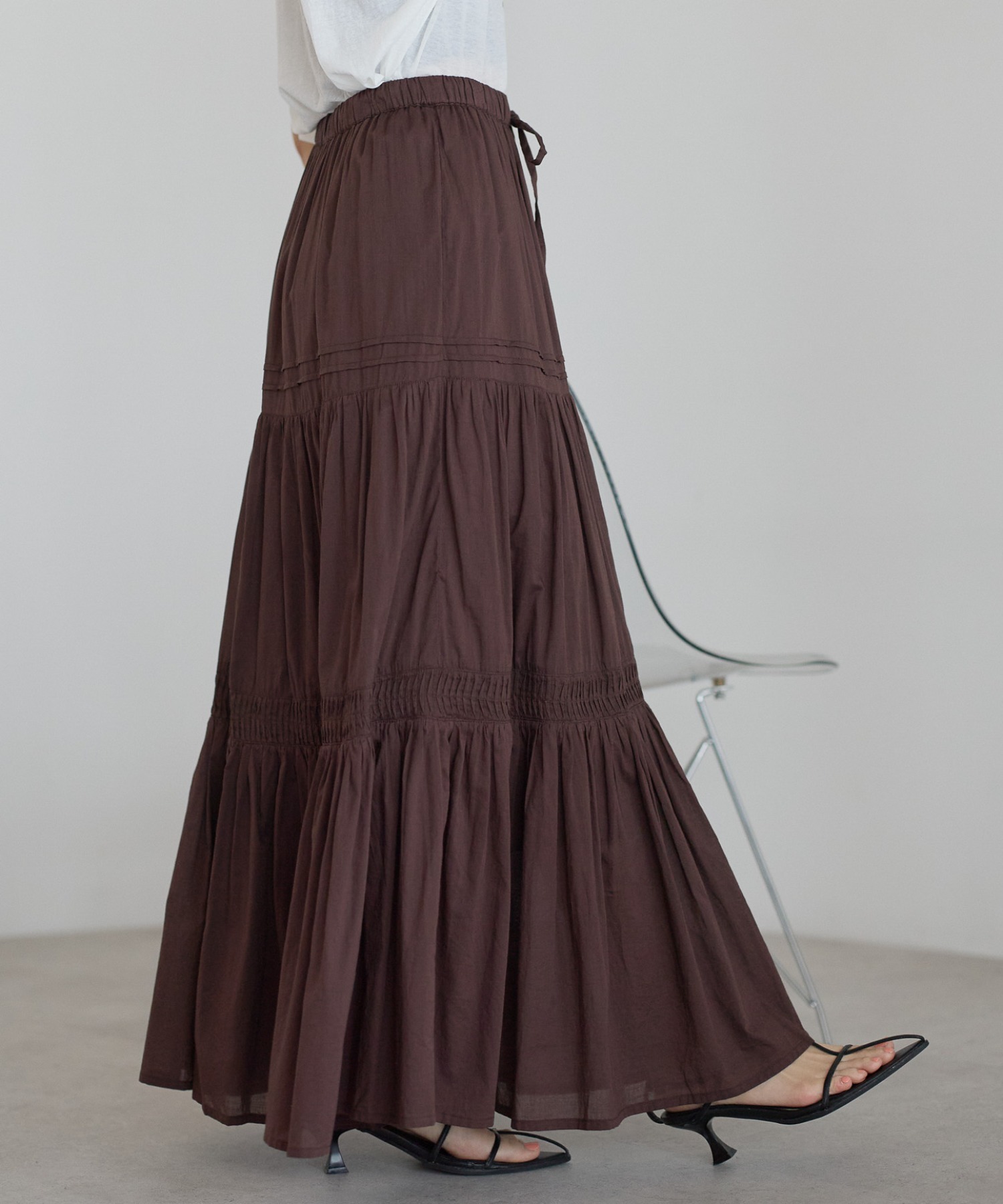 model：161cm 着用サイズ：FREE