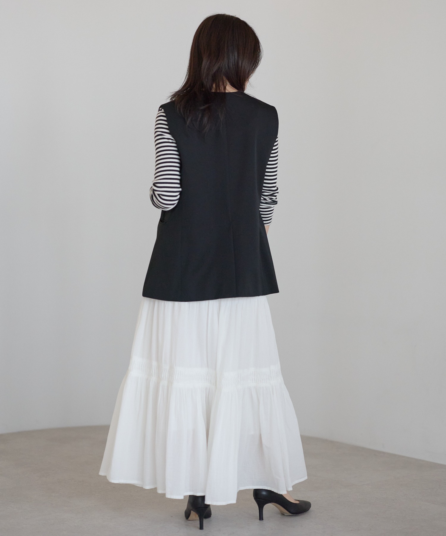 model：161cm 着用サイズ：FREE