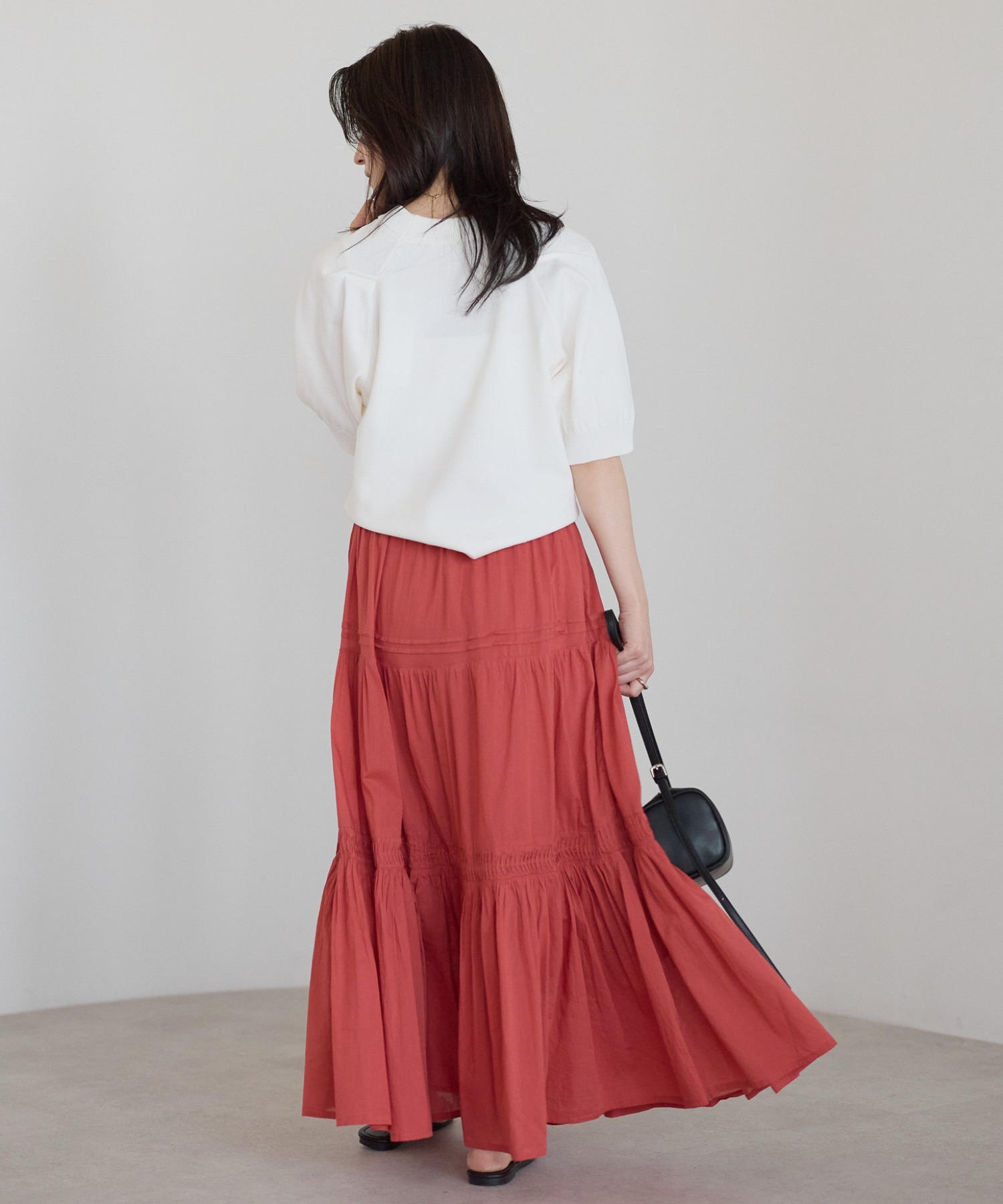 model：161cm 着用サイズ：FREE