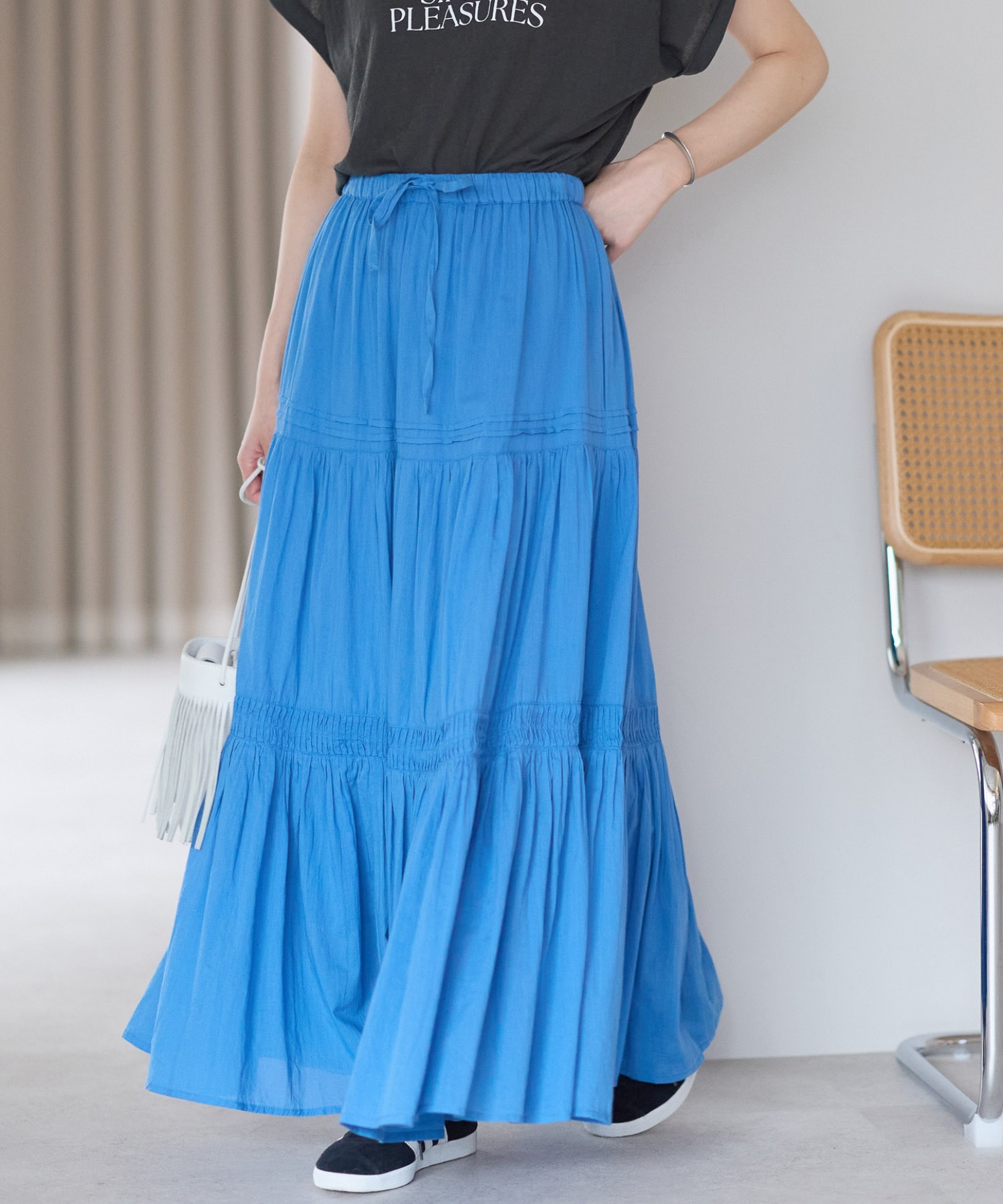 model：161cm 着用サイズ：FREE