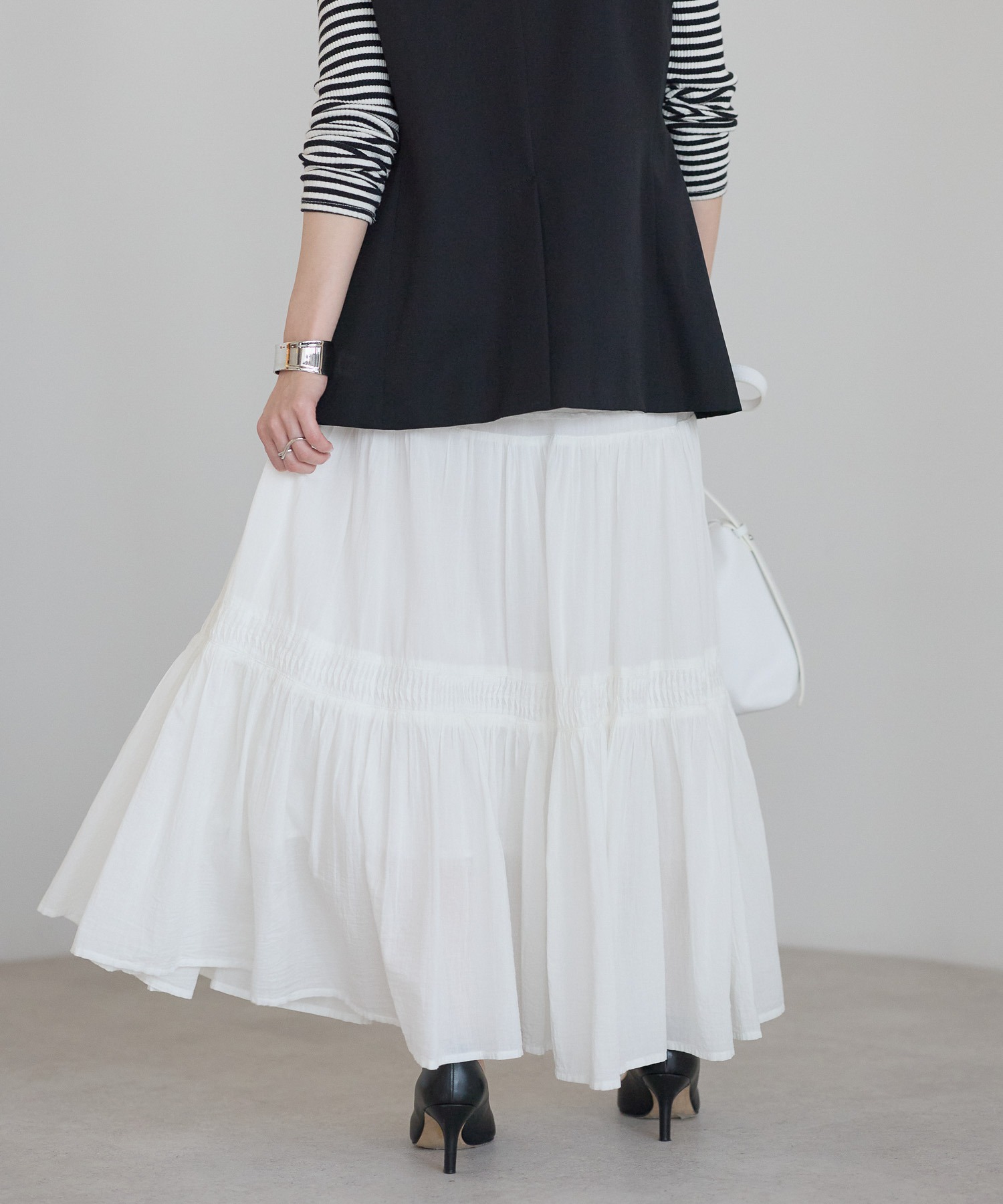 model：161cm 着用サイズ：FREE