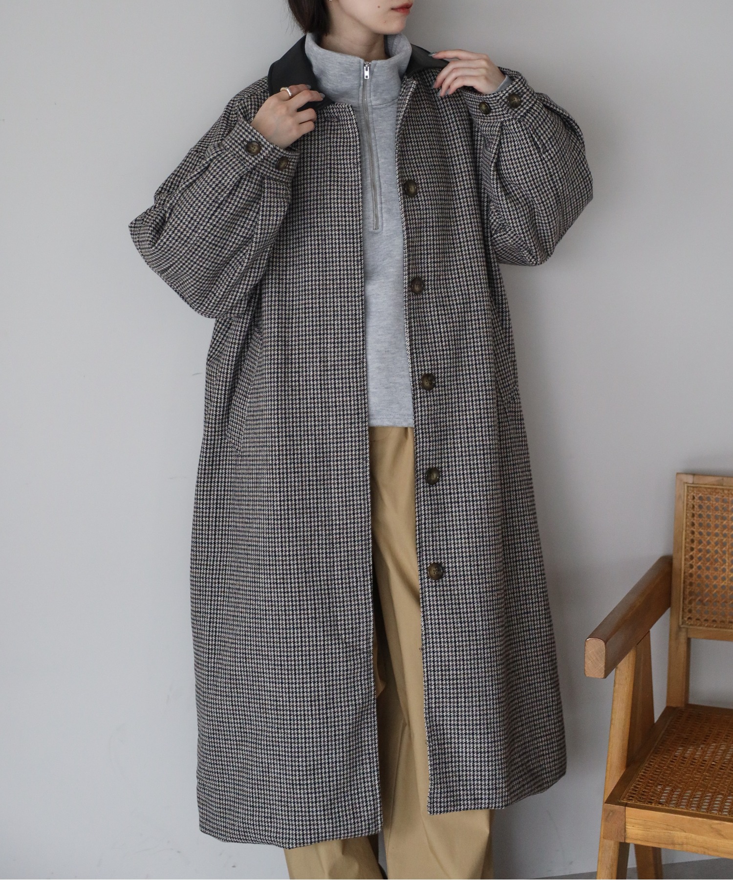 H：165cm　着用サイズ：M