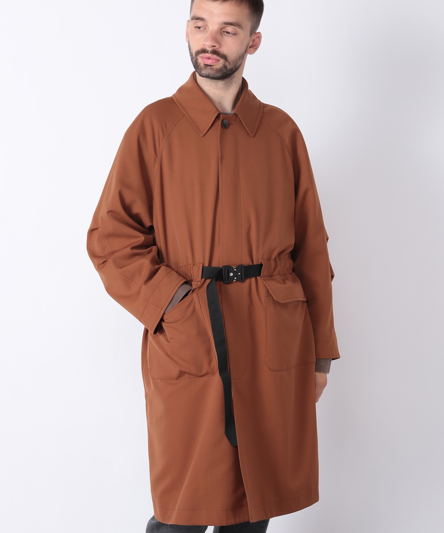 テクニカルベルト付きオーバーサイズステンカラーコート Dciltd Co Uk テクニカルベルト付きオーバーサイズステンカラーコート Dciltd Co Uk