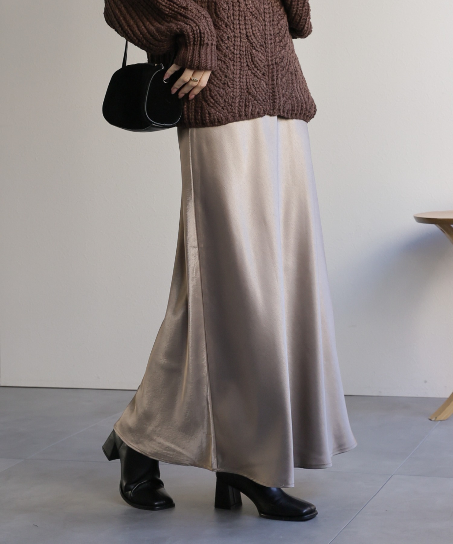 model：162cm 着用サイズ：F