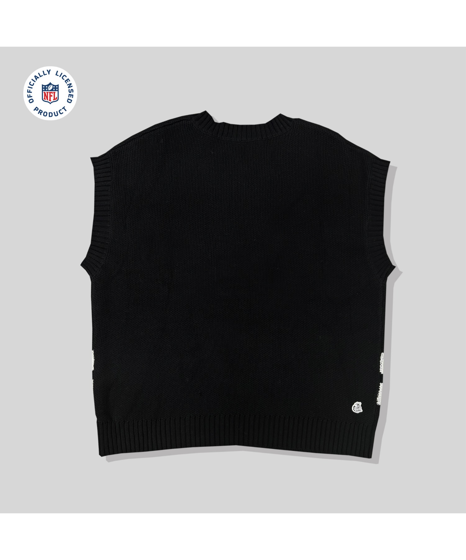 NFL×A'gem KNITTED VEST］アップリケ刺繍ニットベスト A'gem│A'GEM/9 