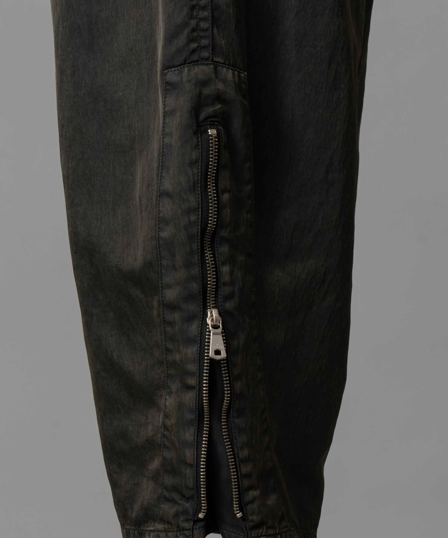 UNISEX》Garment Dyed Nylon Double Pocket Pants/製品染めナイロン