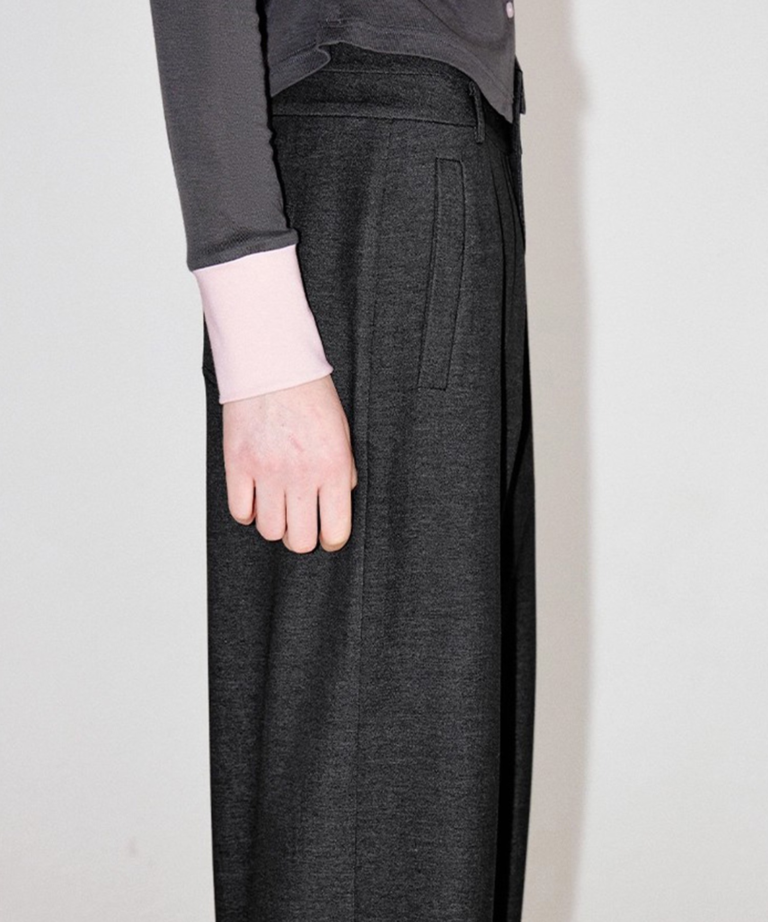 ワイドストレートスラックス FD25K007【Fano Studios】【2025AW