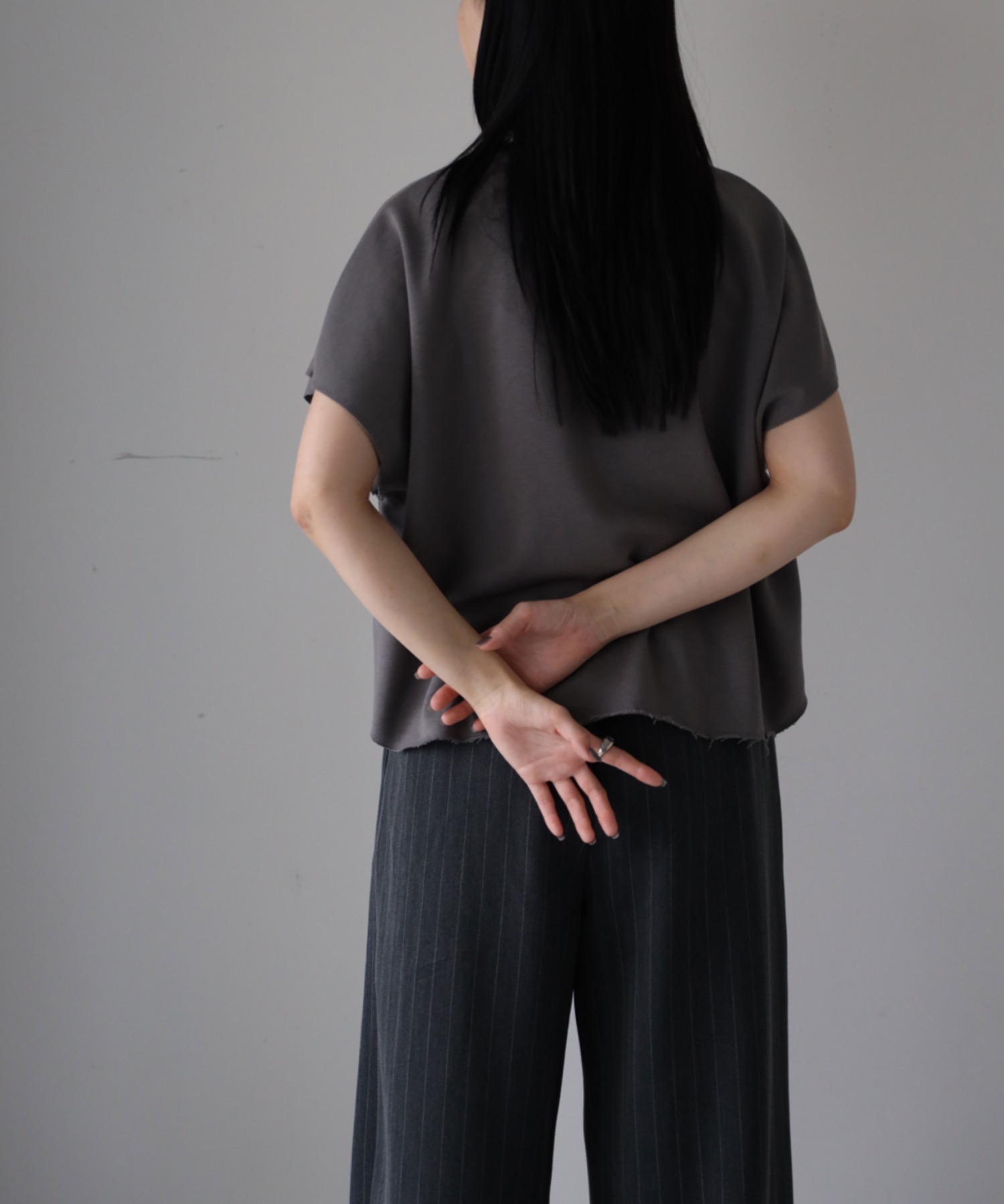 model：164cm. 着用サイズ：FREE