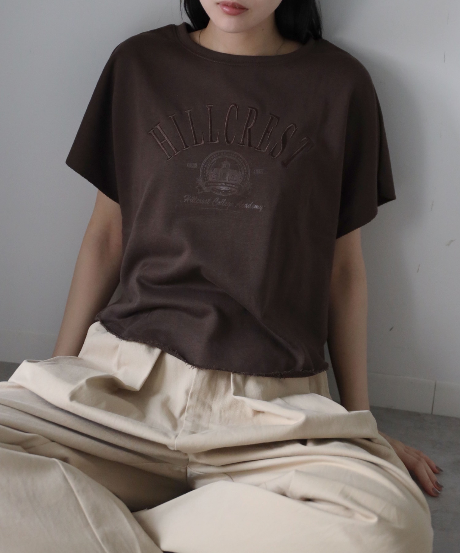 model：164cm. 着用サイズ：FREE