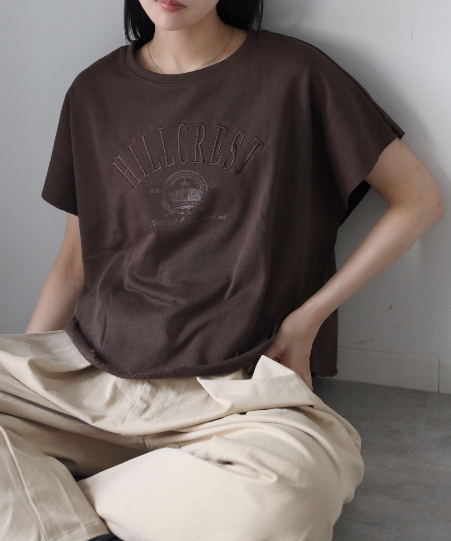 model：164cm. 着用サイズ：FREE