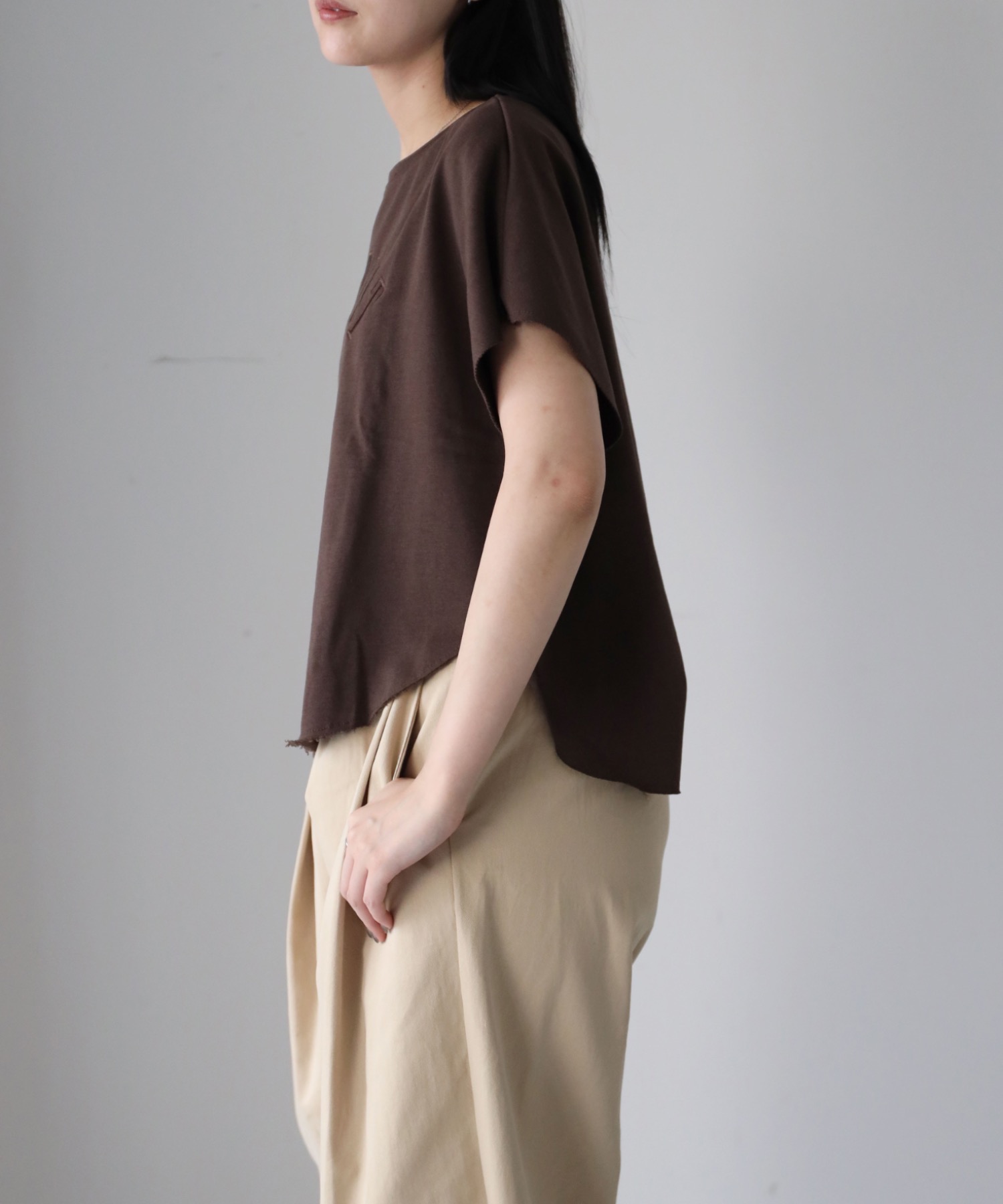 model：164cm. 着用サイズ：FREE