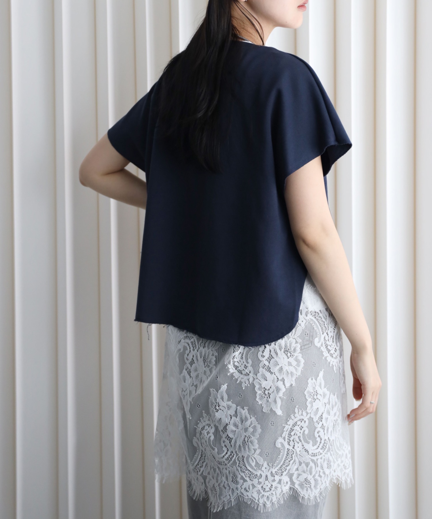 model：164cm. 着用サイズ：FREE