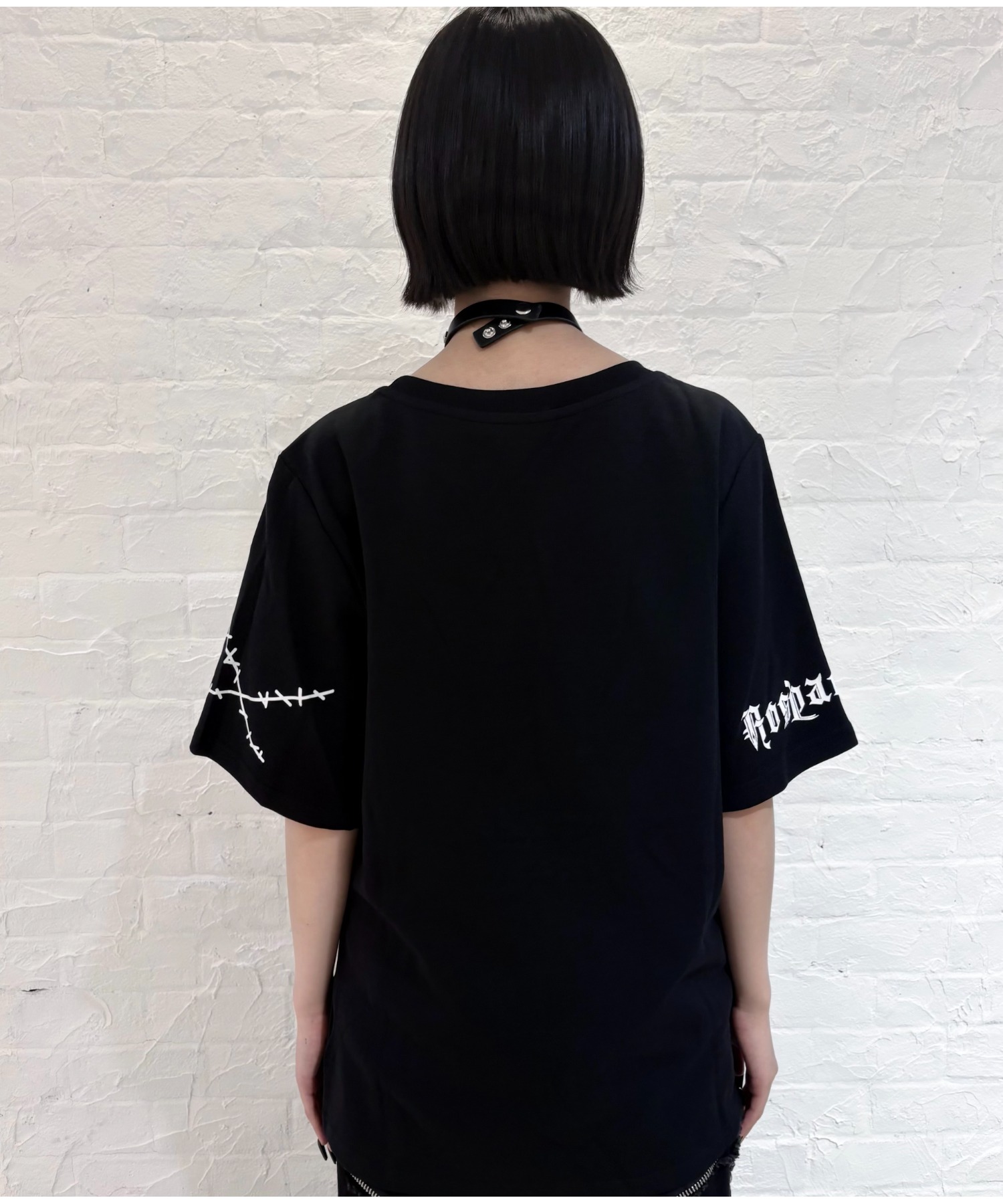 A'GEM/9 × .kom 『AOSPACE』アンピンプリント半袖Tシャツ