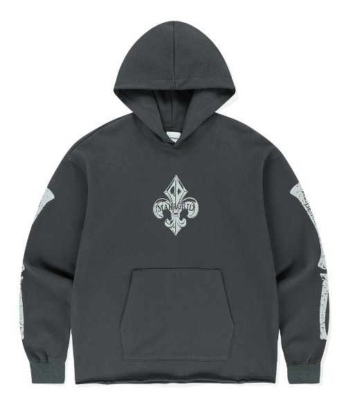 mahagrid/マハグリッド』FLEUR BONES HOODIE/フルールボンズ