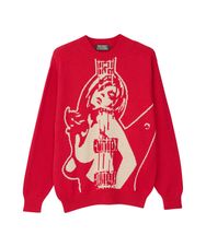 GUITAR GIRL編込 プルオーバー