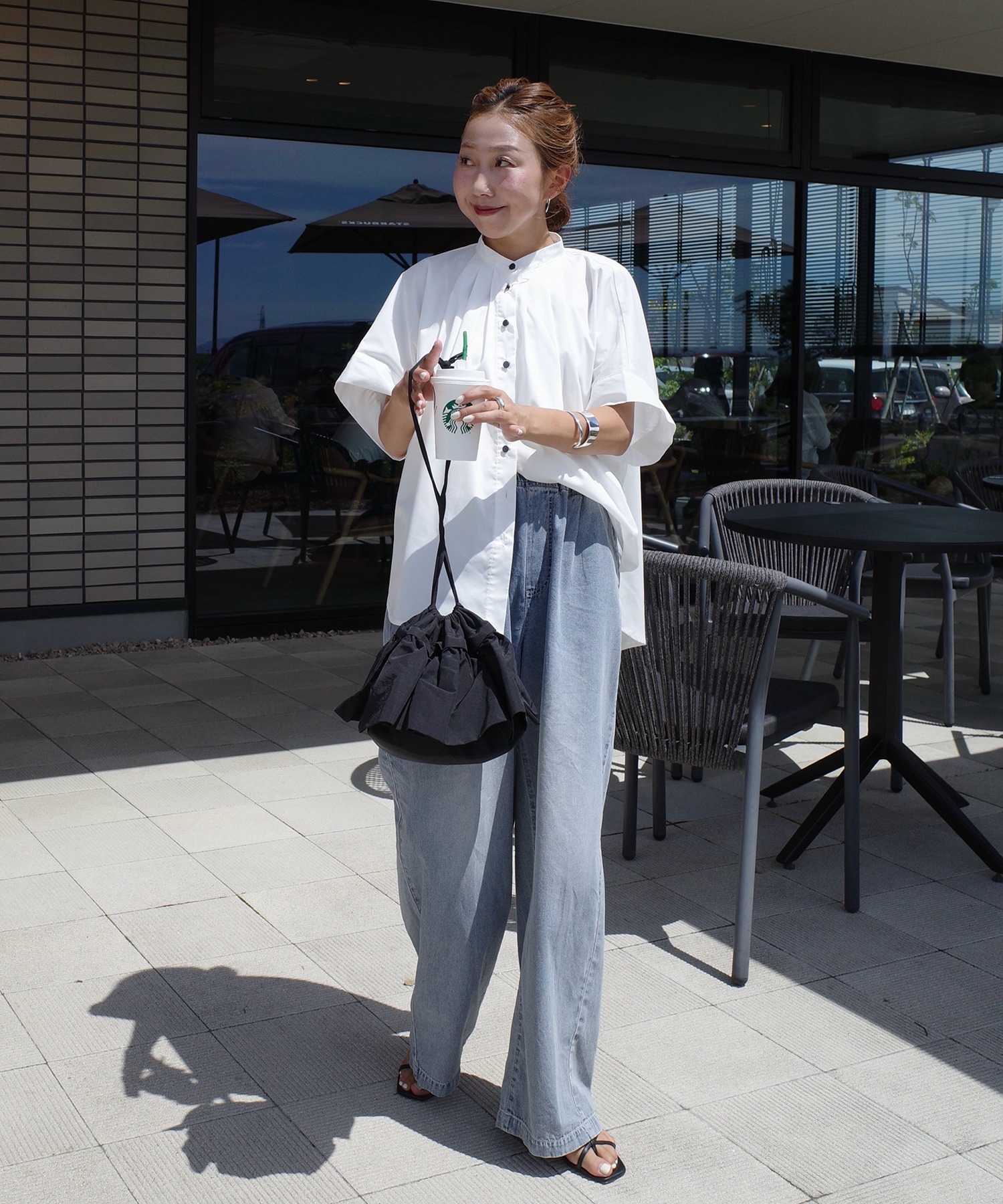 model：H156 着用サイズ：FREE