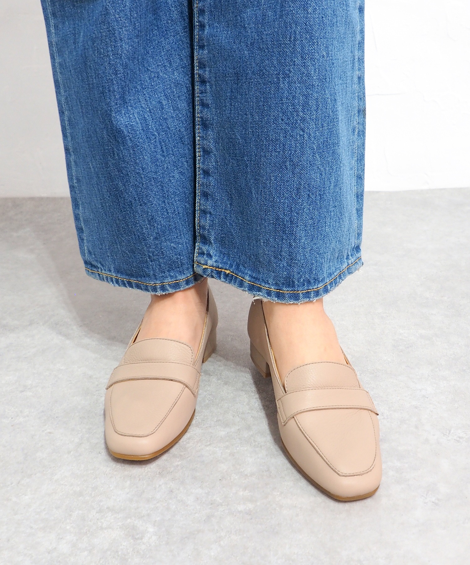 防水｜モカパンプス　3760003