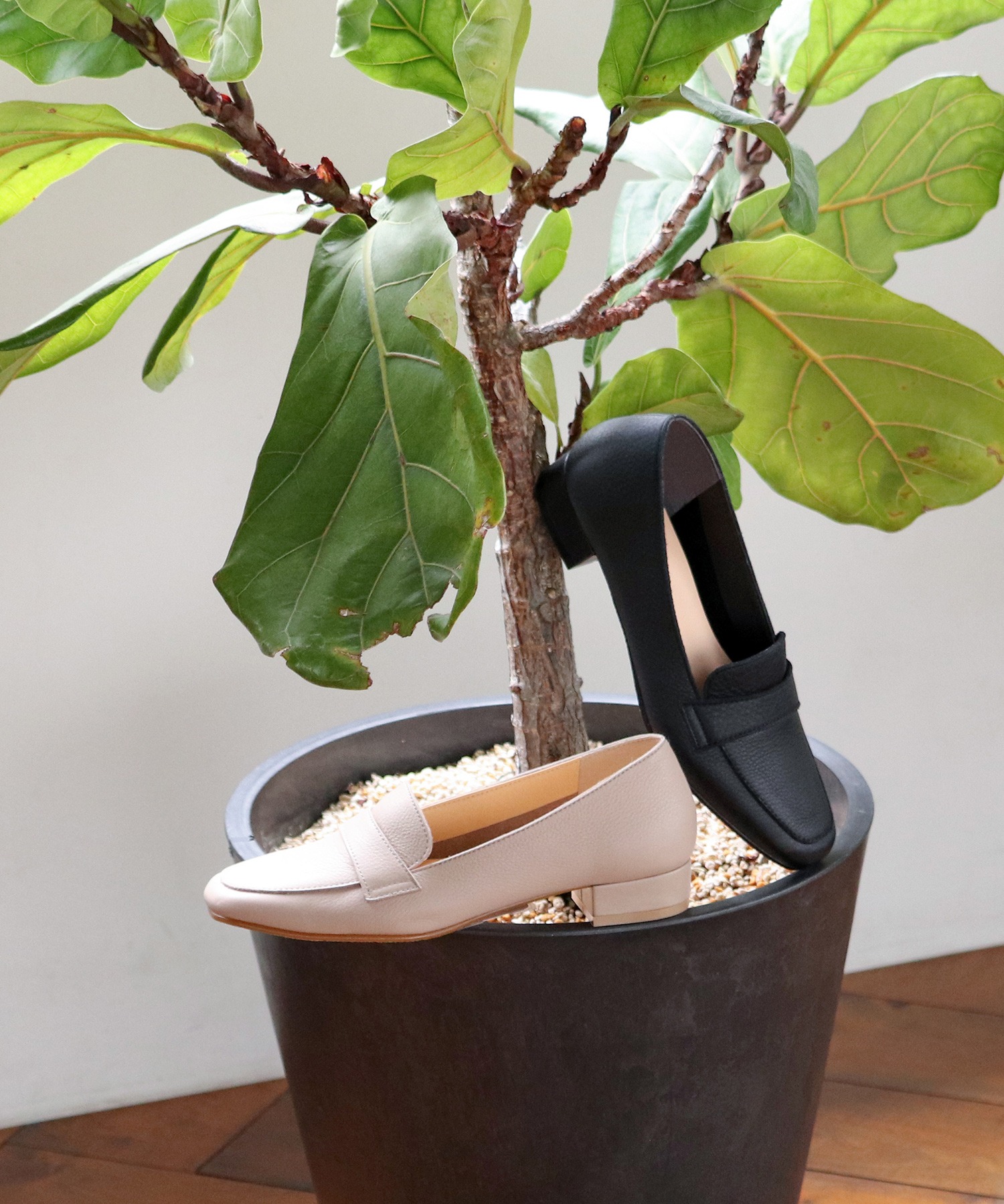 防水｜モカパンプス　3760003