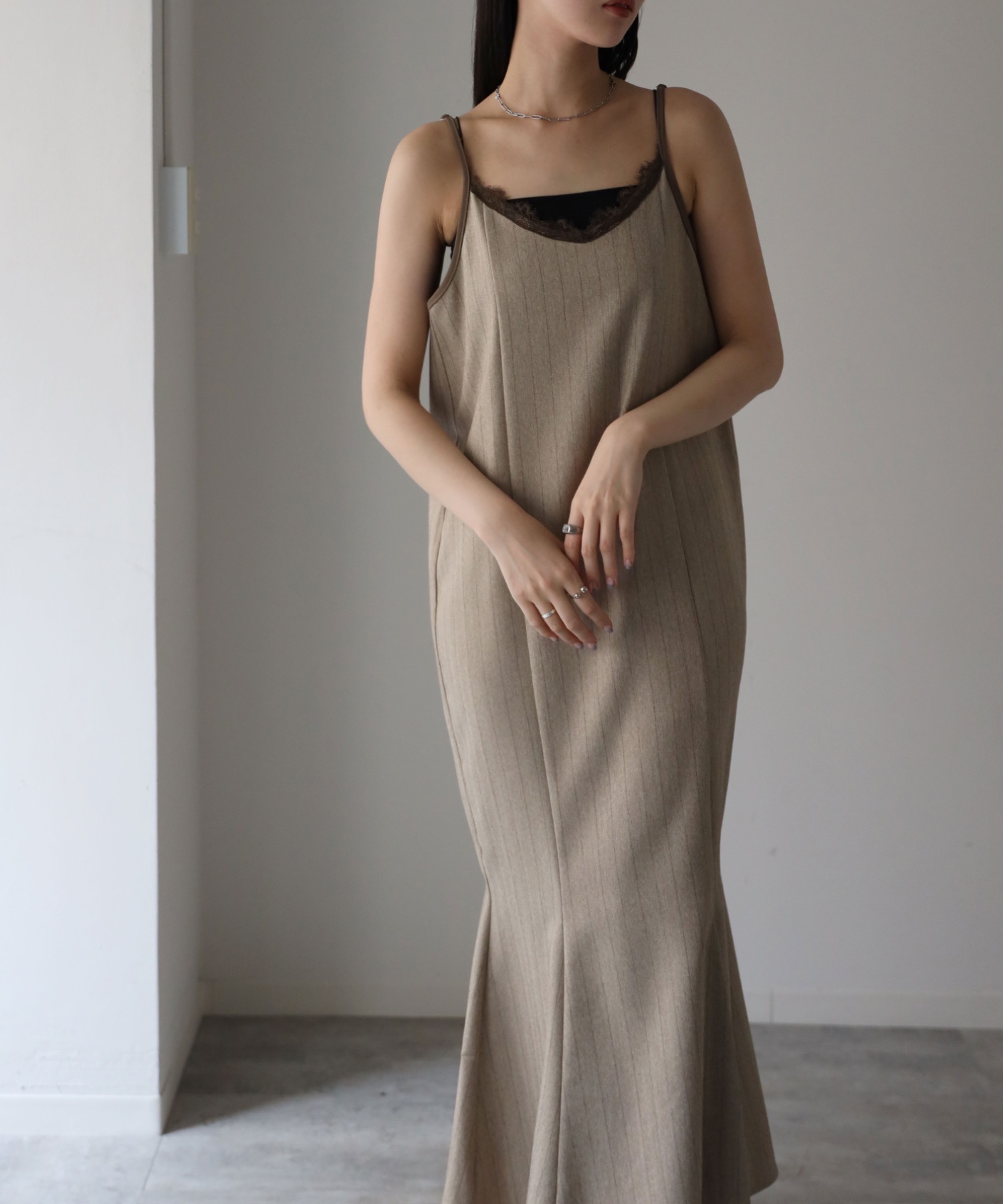 model：164cm. 着用サイズ：FREE