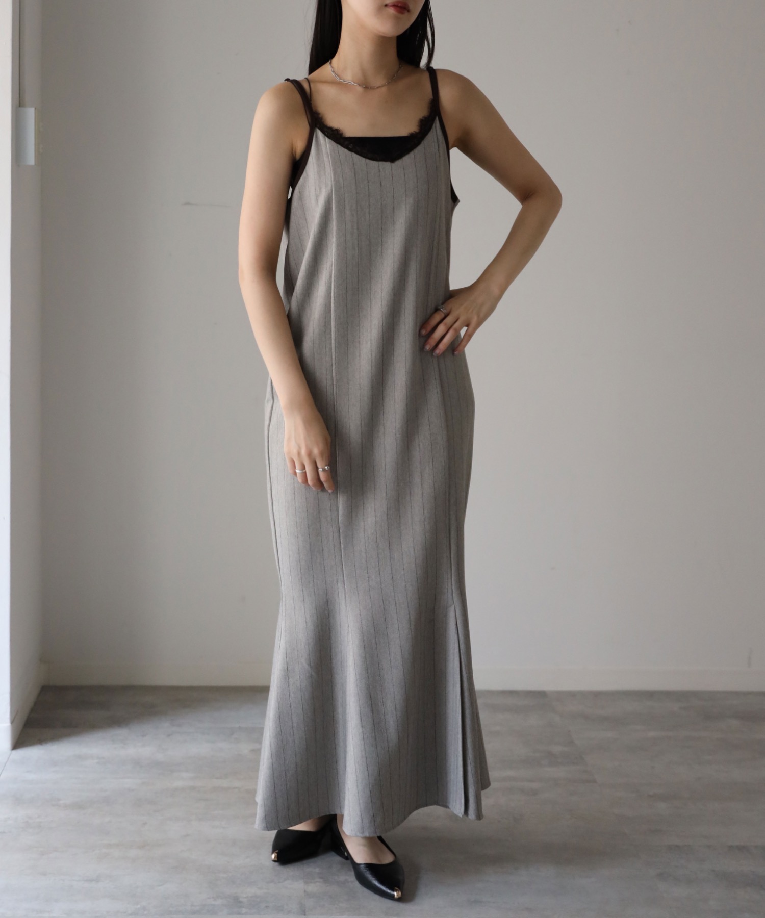 model：164cm. 着用サイズ：FREE