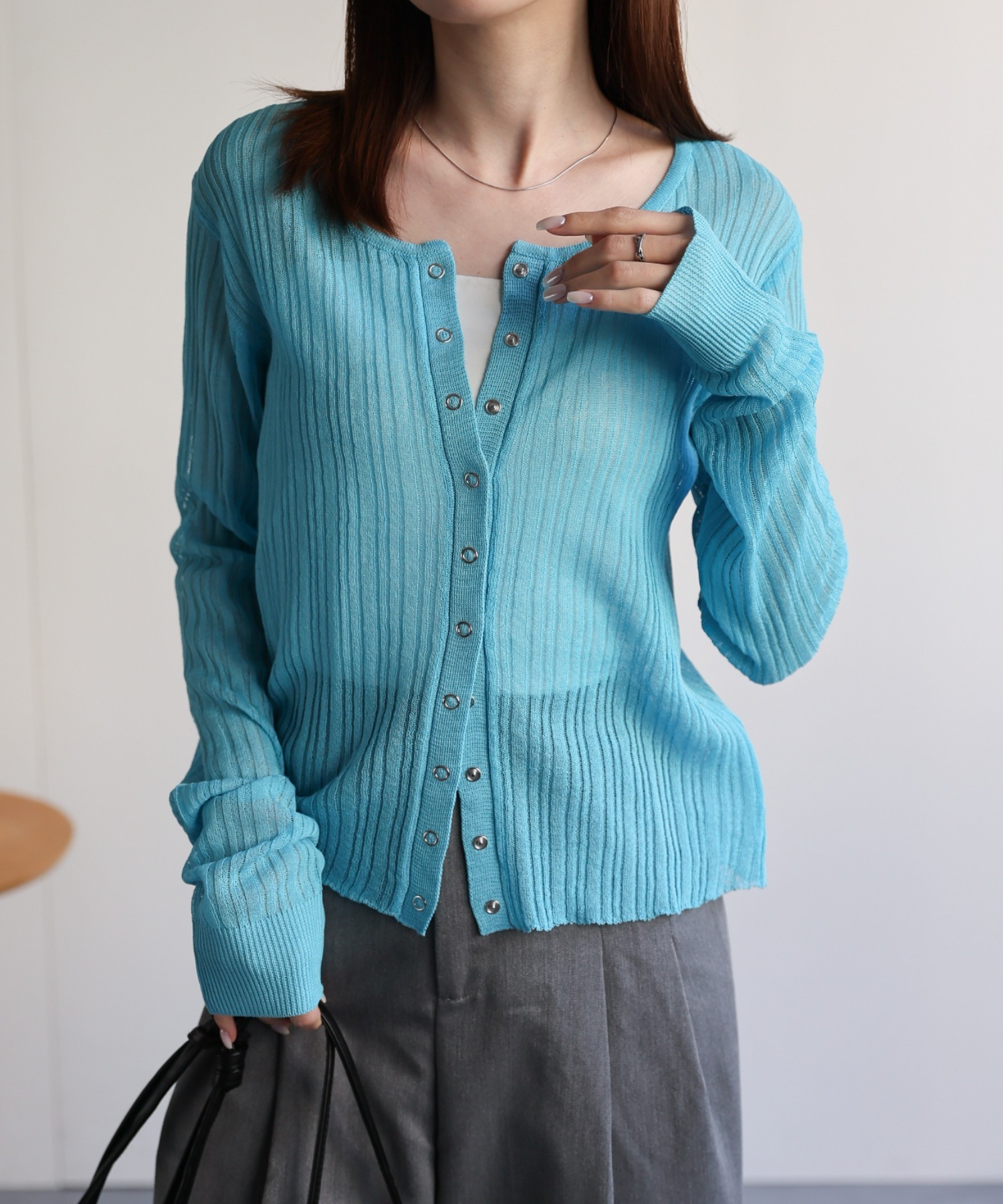 model:162cm　着用サイズ:F